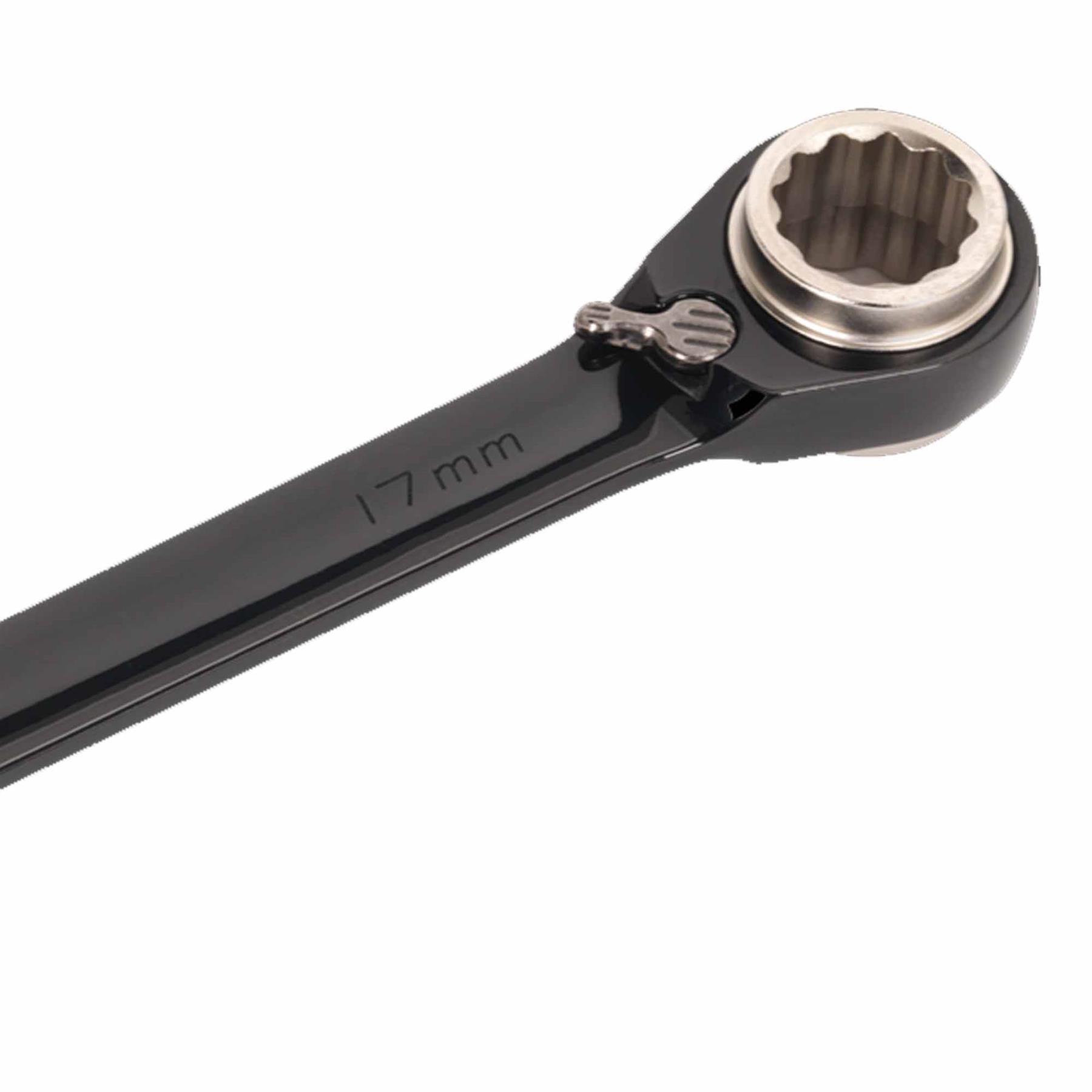 Sealey Ratchet Ring Spanner 4-in-1 Reversible Metric