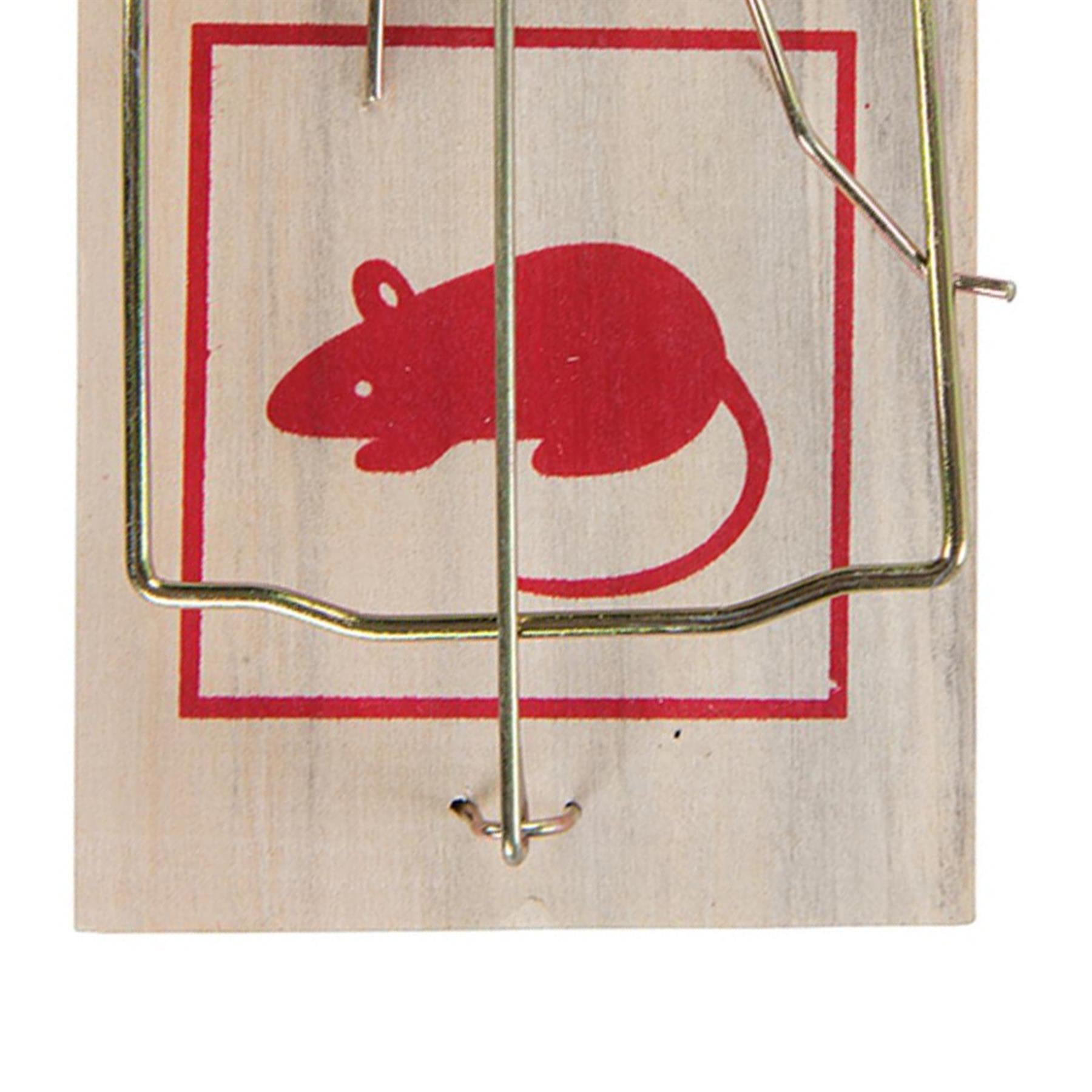 Hardwood Rat Mouse Trap 175mm Efficient Pest Rodent Control Mousetraps Trap