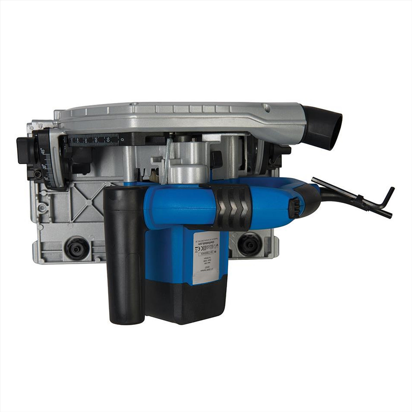 Plunge Tracksaw 1200W 165 X 20mm Blade 24T Soft Grip & Non-Slip Base 5200Rpm