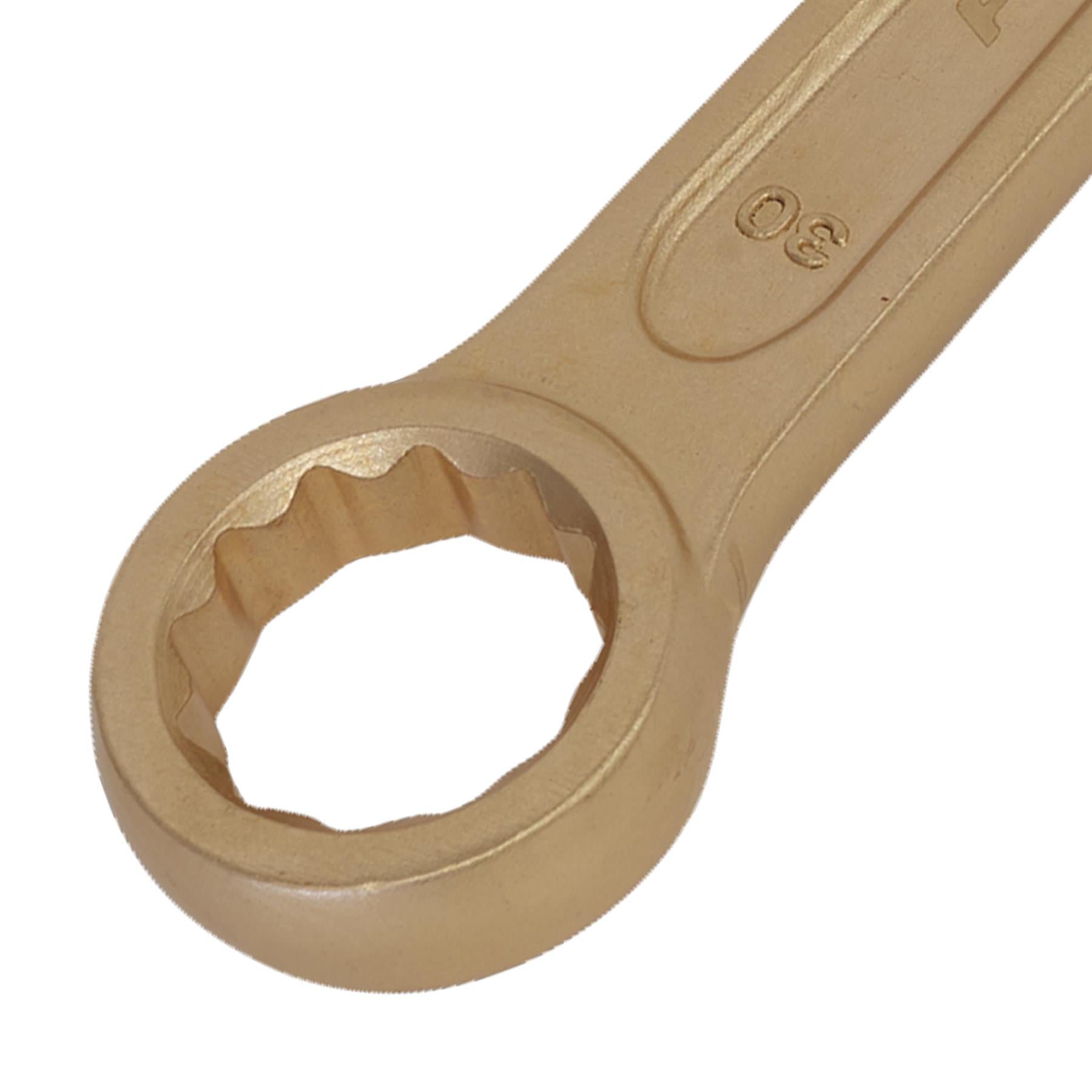 Sealey Slogging Spanner Ring End 30mm - Non-Sparking