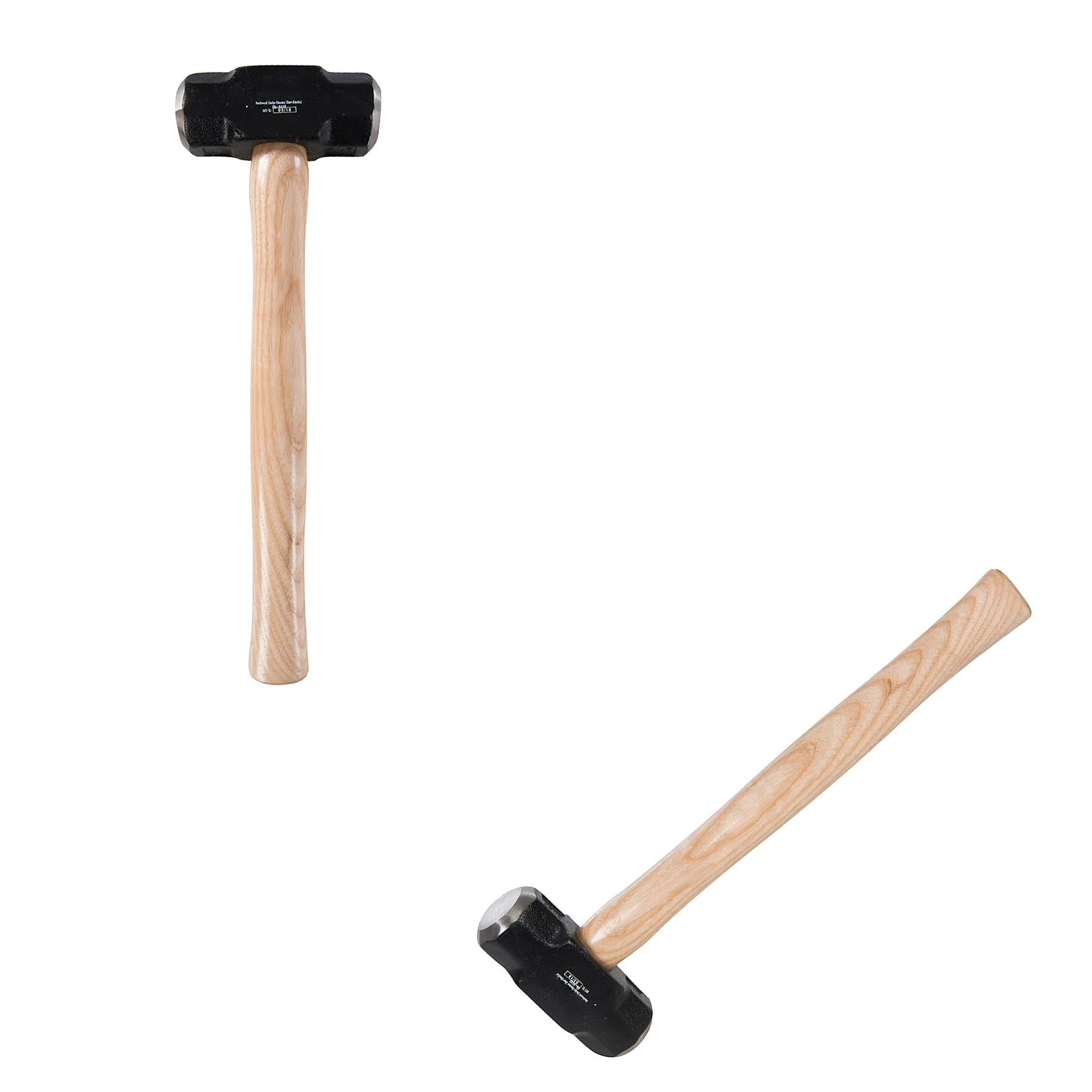 Hardwood Sledge Hammer Short-Handled 4Lb (1.81Kg) Forged Steel Powder-Coated