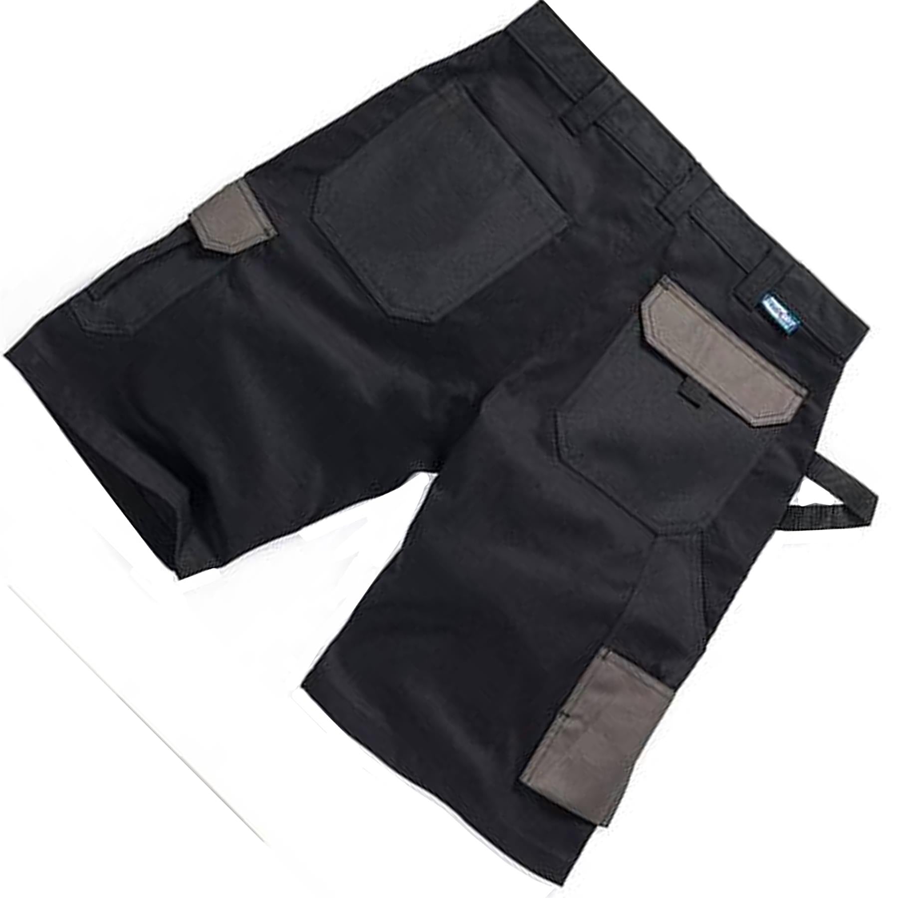 Tough Grit Holster Work Shorts Trade Flex Holster Shorts Black 40"W