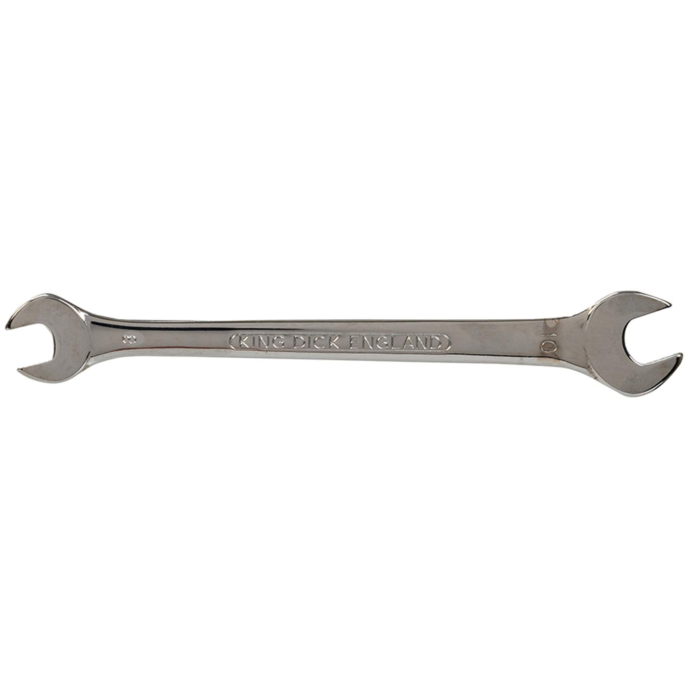 King Dick Open Ended Fully Polished Spanner Wrench Metric 8mm - 10mm