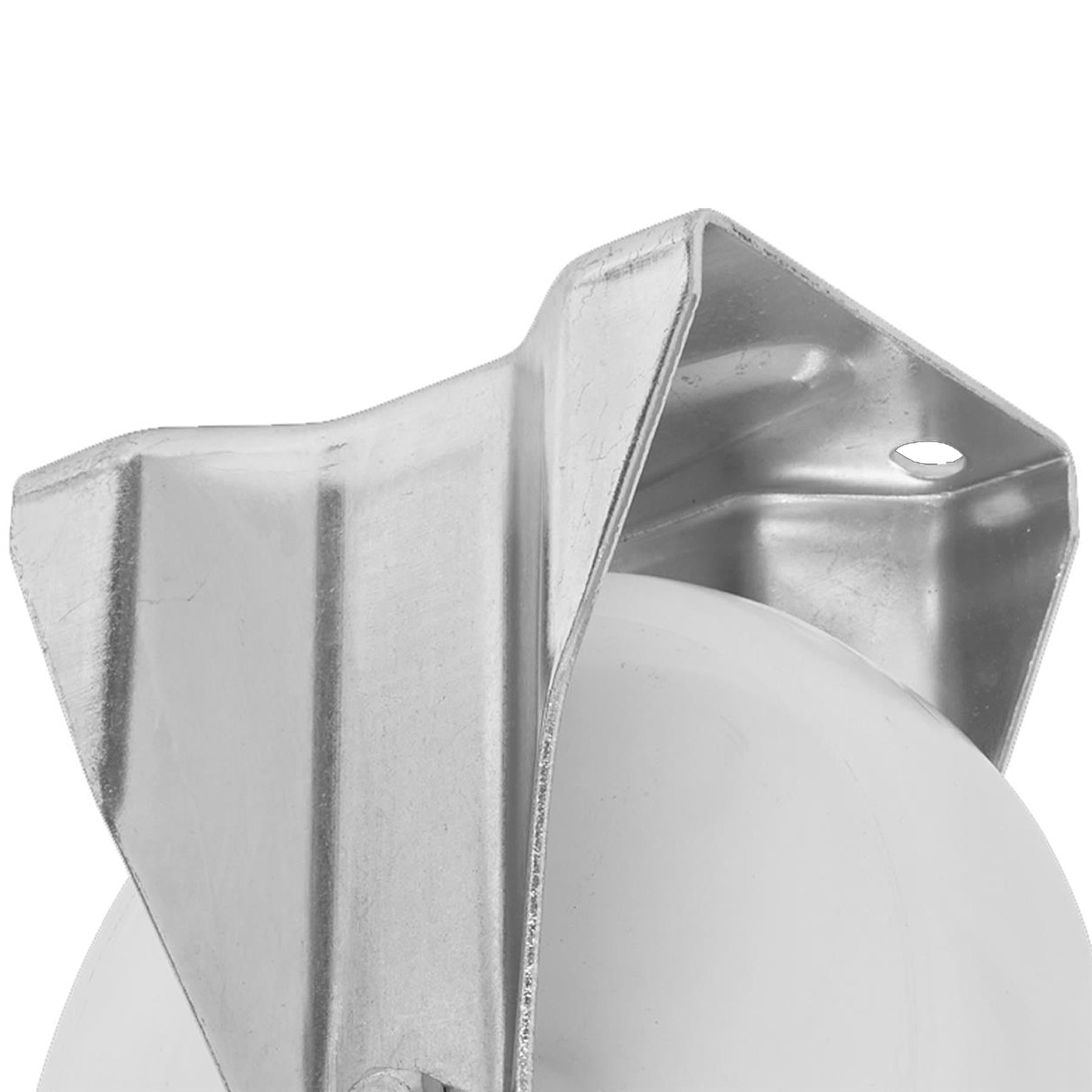 Sealey Heavy-Duty Nylon Fixed Plate Castor Wheel 100mm - Trade