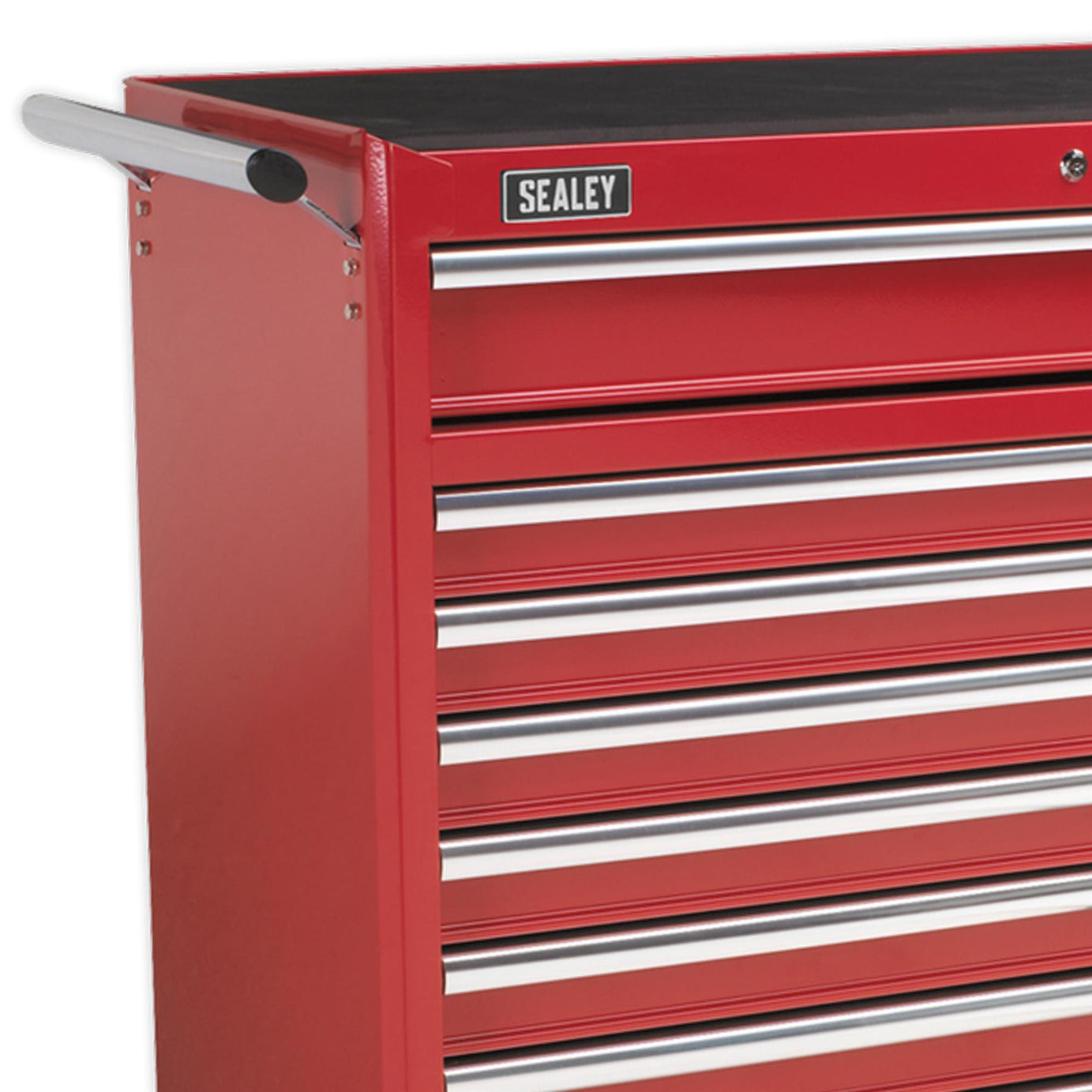 Sealey Rollcab 12 Drawer with Ball Bearing Slides Heavy-Duty - Red