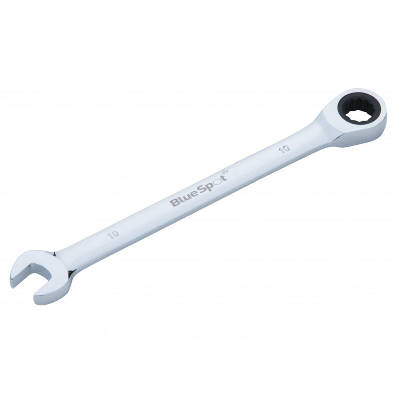 BlueSpot Ratchet Spanner Combination Flexible Head Wrench Metric 10mm