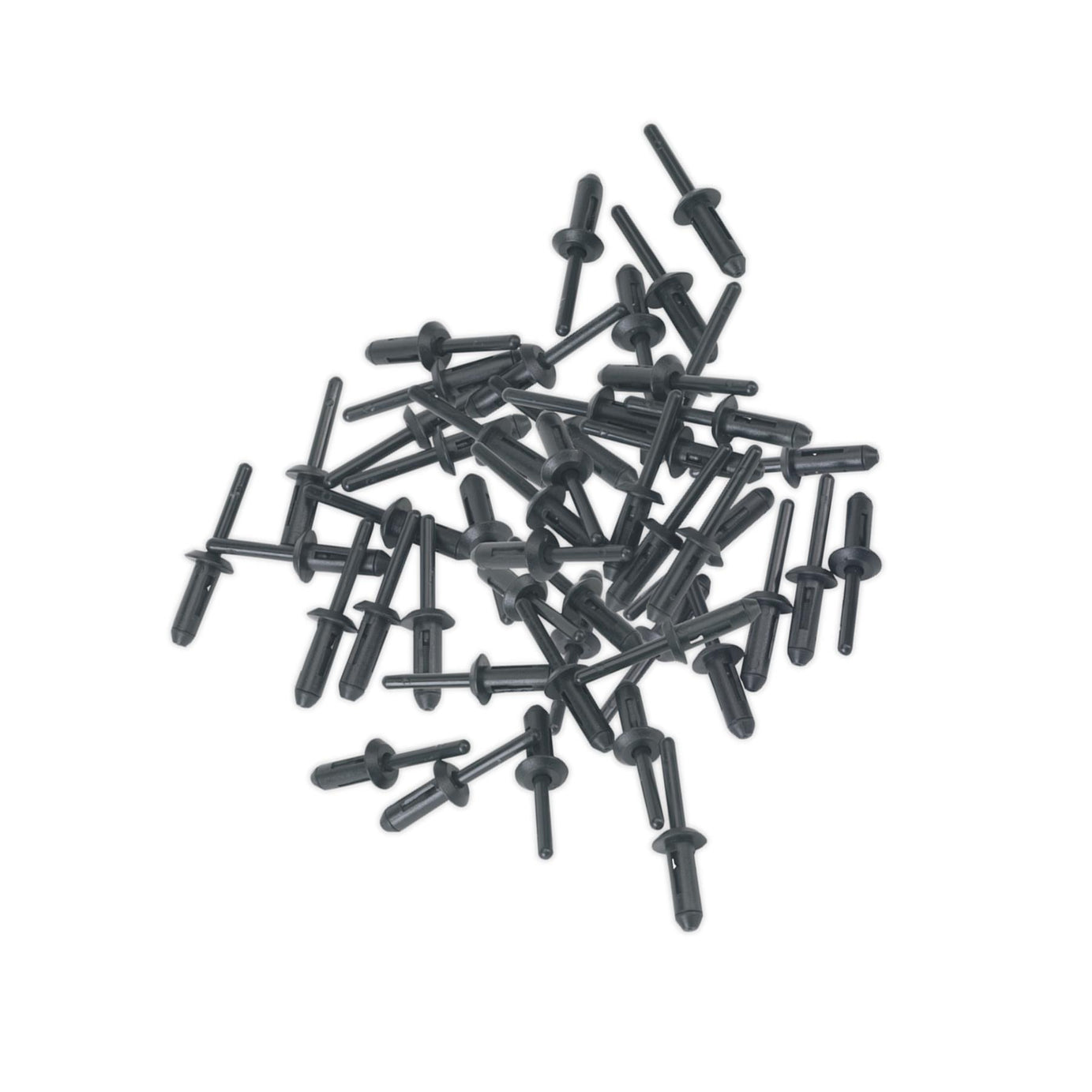 Sealey Plastic Rivet 6.3 x 25.2mm Pack of 50