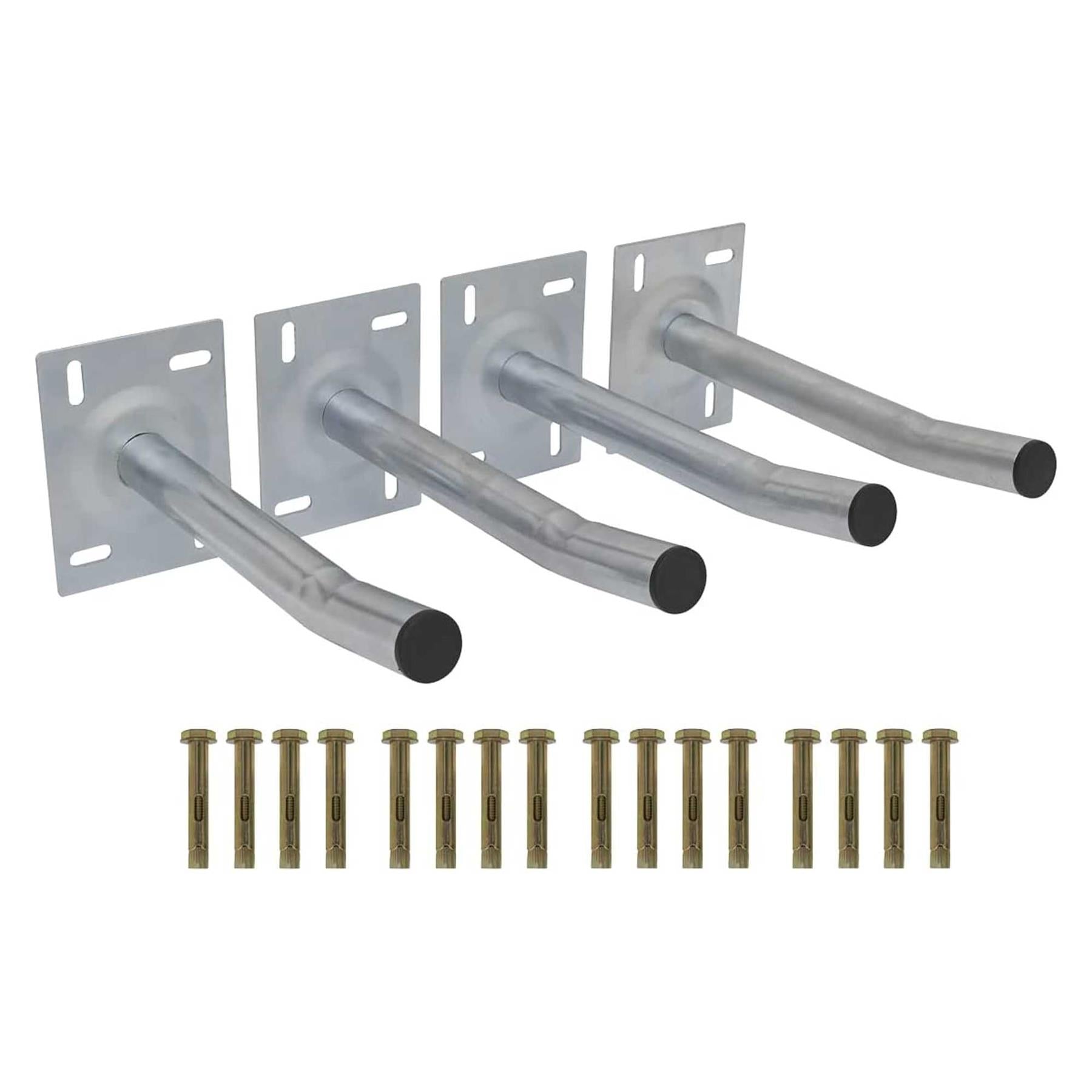Sealey Wall Mountable Storage Hooks - Set of 4