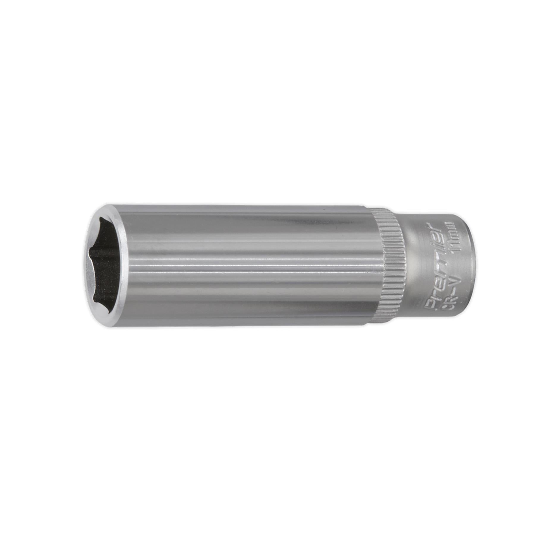 Sealey WallDrive® Socket 11mm Deep 1/4"Sq Drive