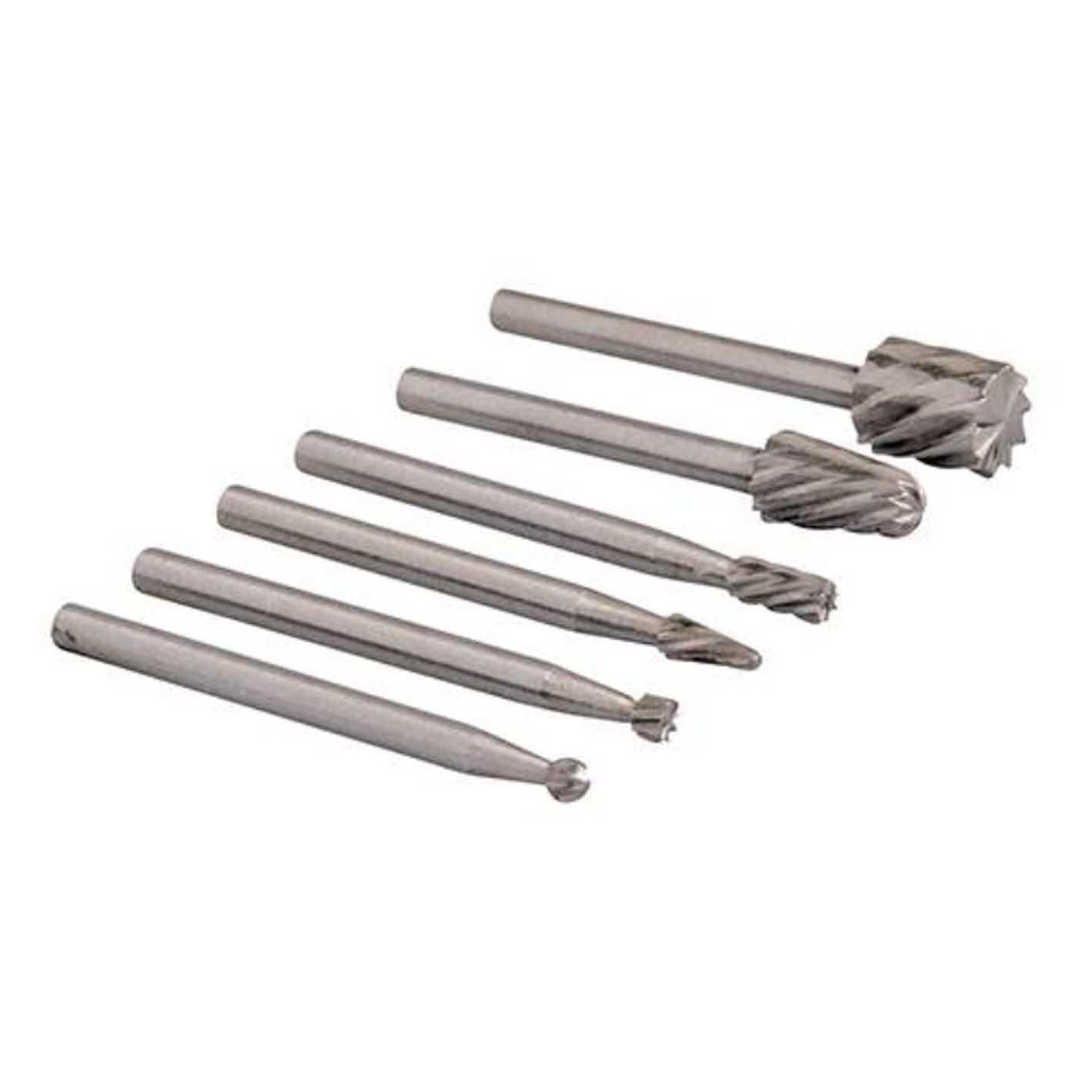 High Quality Rotary Tool Hss Burr 6Pce Set 2, 3, 5, 7mm Dia High Speed Fast Cut