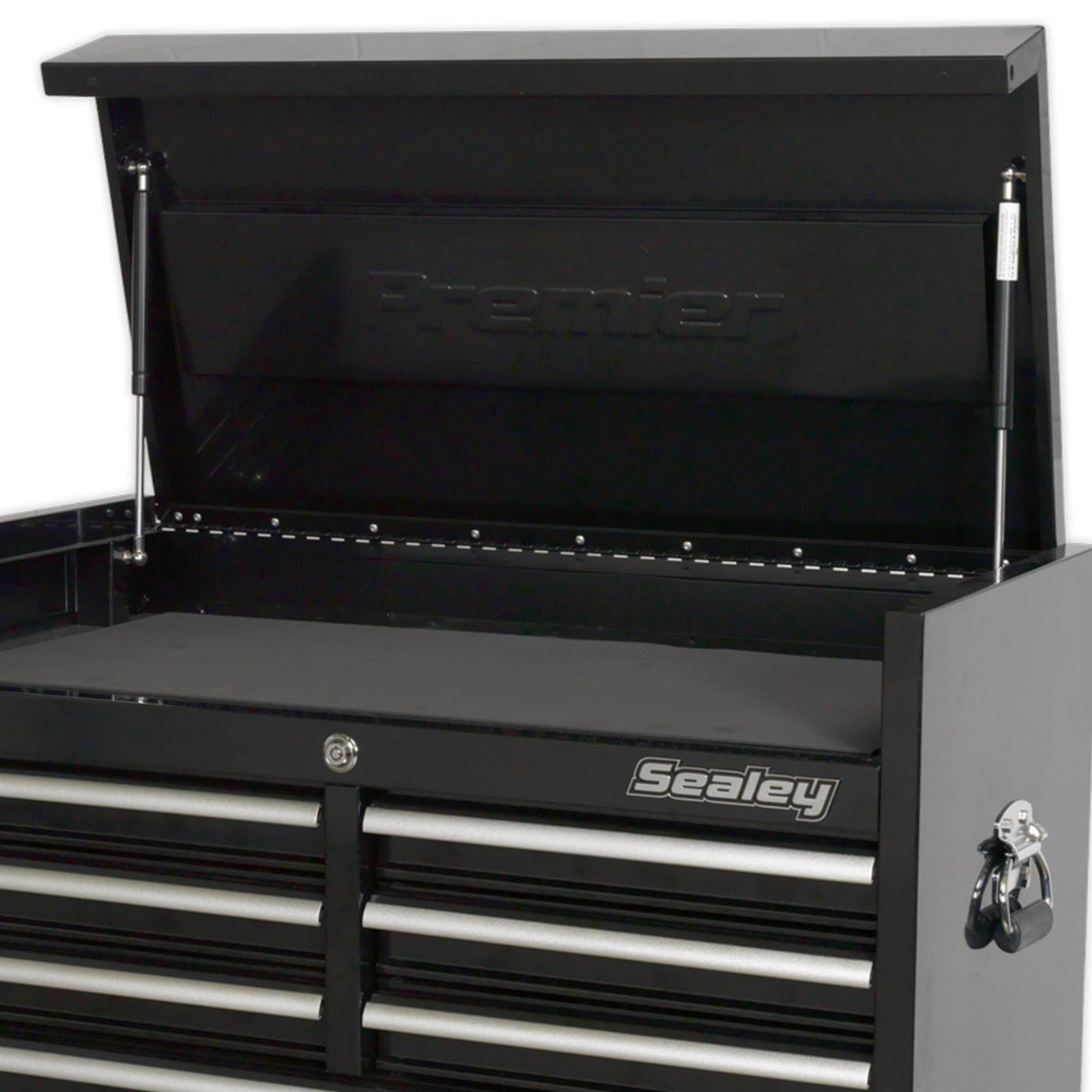 Sealey Topchest 8 Drawer 915mm Heavy-Duty Black
