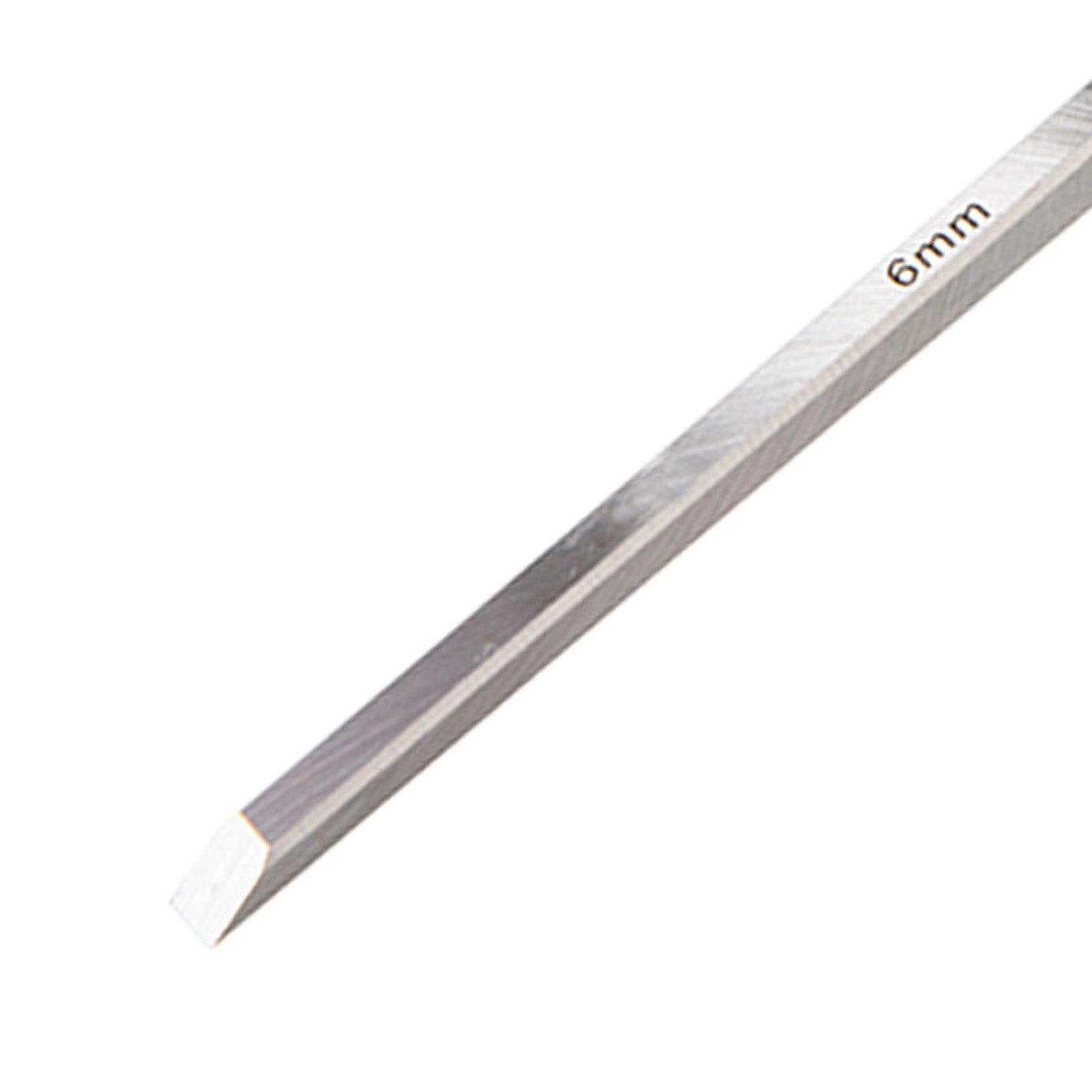 Wood Chisel Fully Forged Chrome Vanadium Steel Blade/Soft Grip Handle Twc6 6mm