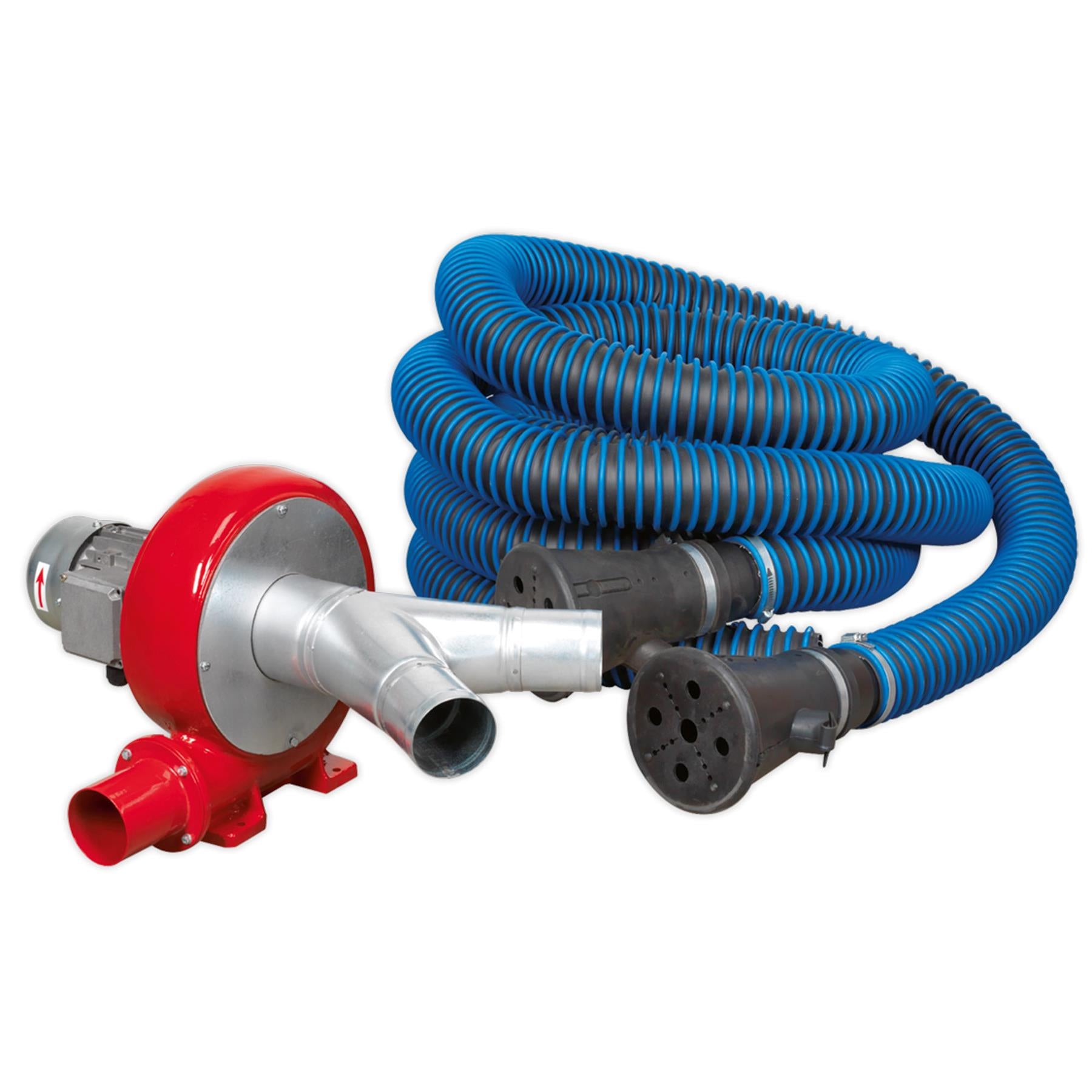 Sealey Exhaust Fume Extraction System 230V - 370W - Twin Duct
