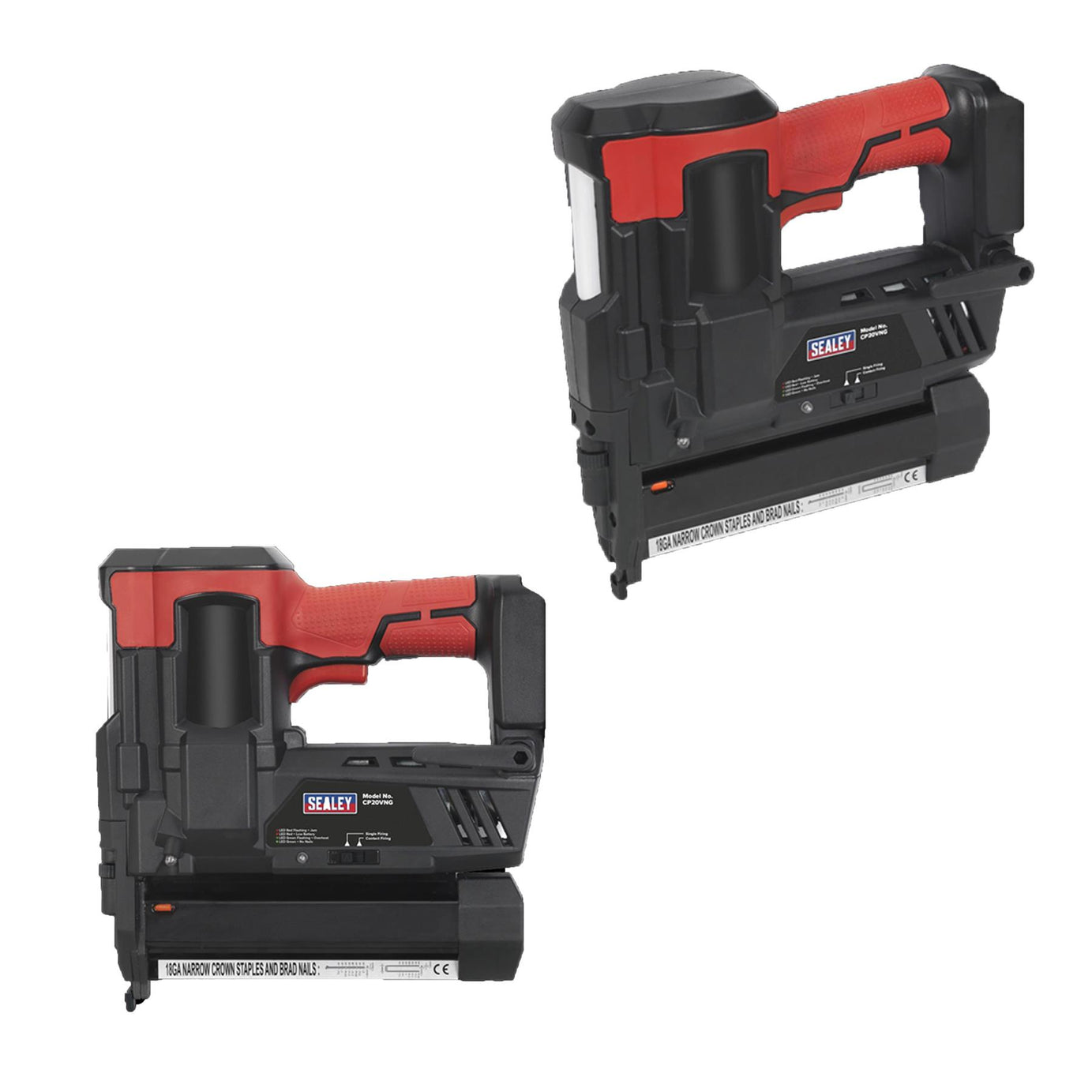 Sealey Cordless Nail/Staple Gun 18G 20V Lithium-ion - Body Only