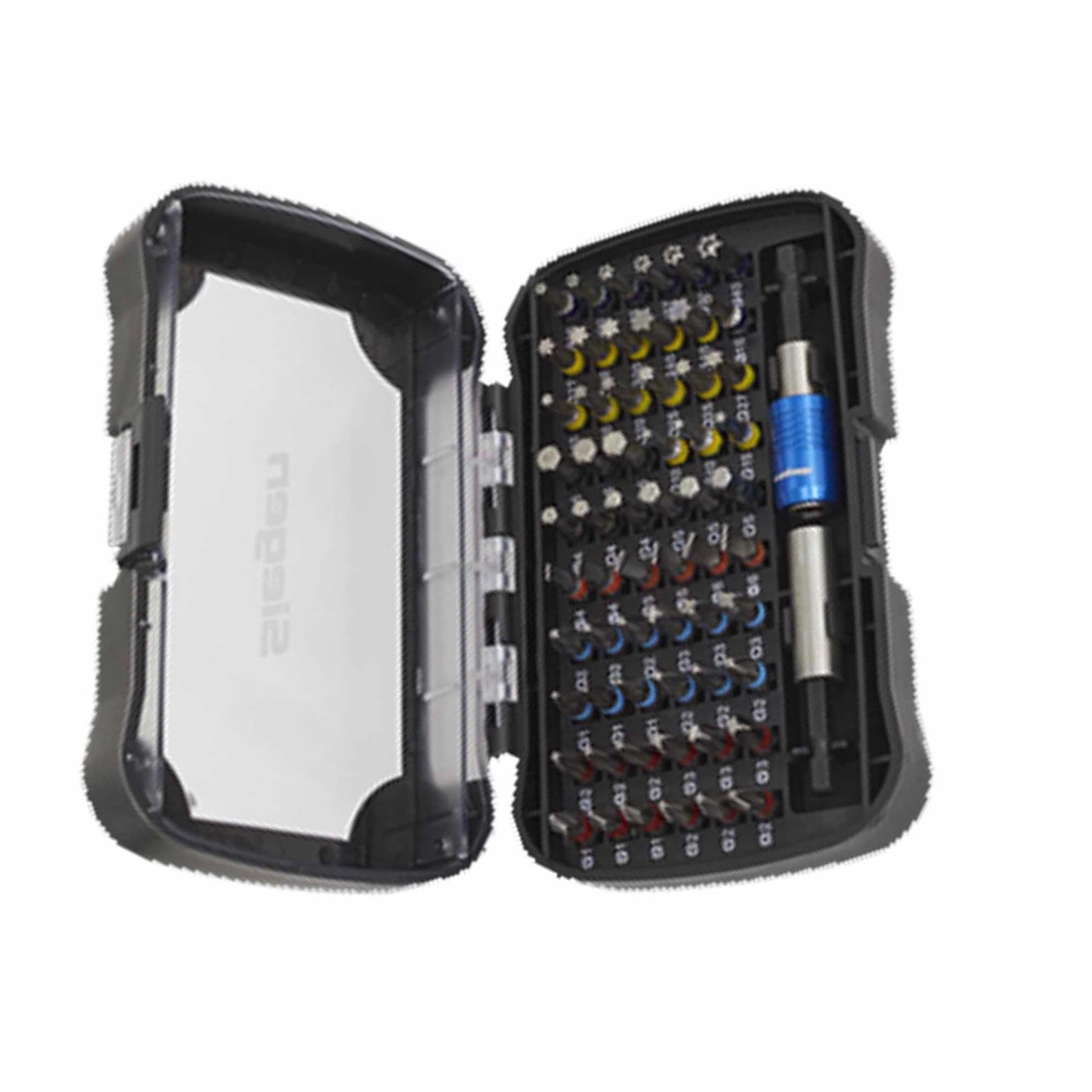 Sealey Power Tool Bit Set 62pc Colour-Coded S2
