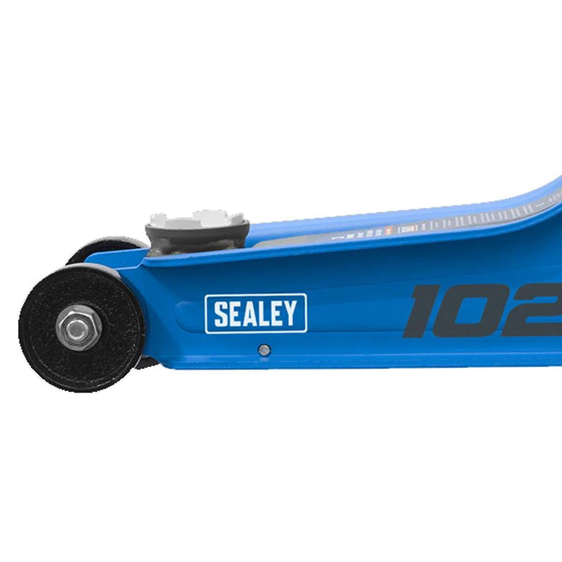 Sealey 2 Tonne Low Profile Trolley Jack Hydraulic Lift Heavy Duty Car Floor Blue