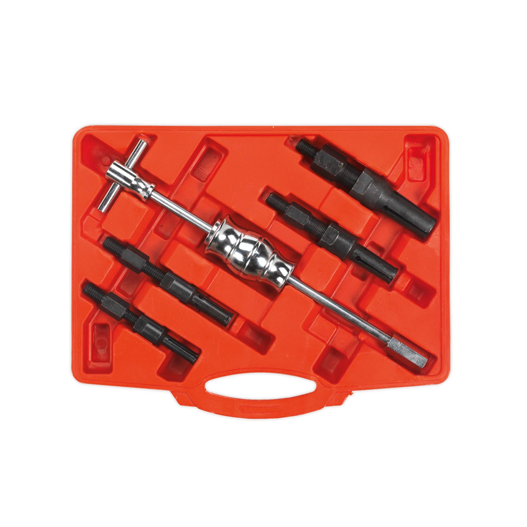 Sealey Blind Bearing Puller Set 5pc Medium stroke Slide Hammer Storage Case