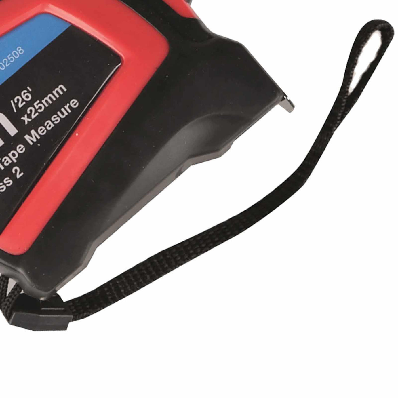 8m/26ft x 25mm Professional non-slip rubber double sided nylon coated blade Tape Measure