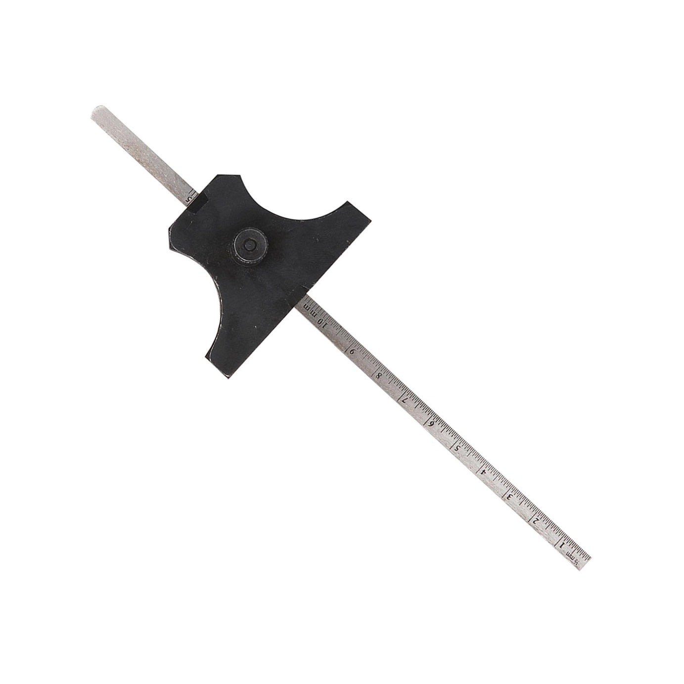 Depth Gauge 150mm Hardend Steel Locking Nut Metric Imperial Engineering