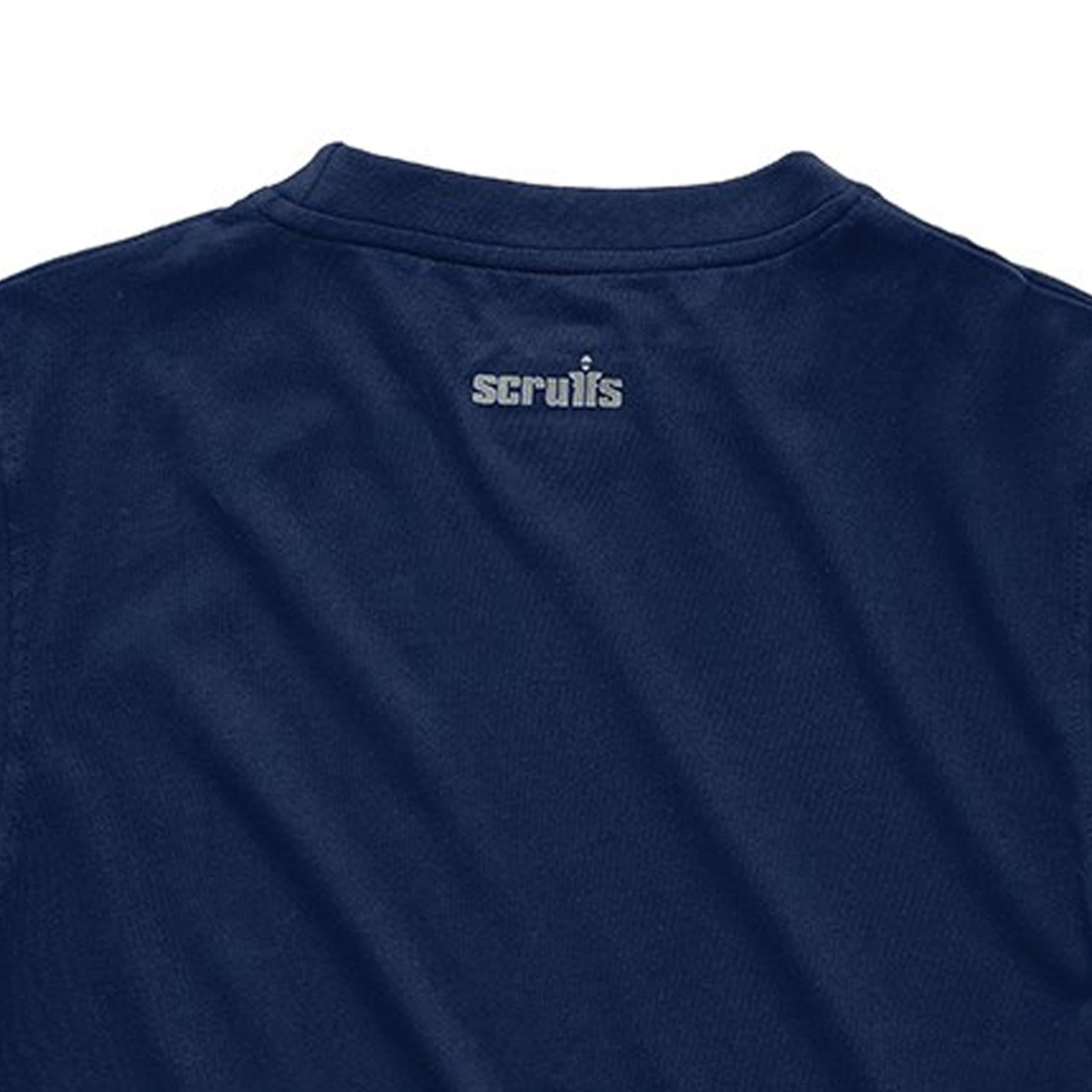 Scruffs Eco Worker T-Shirt Hardwearing Work Shirt Navy XXXL