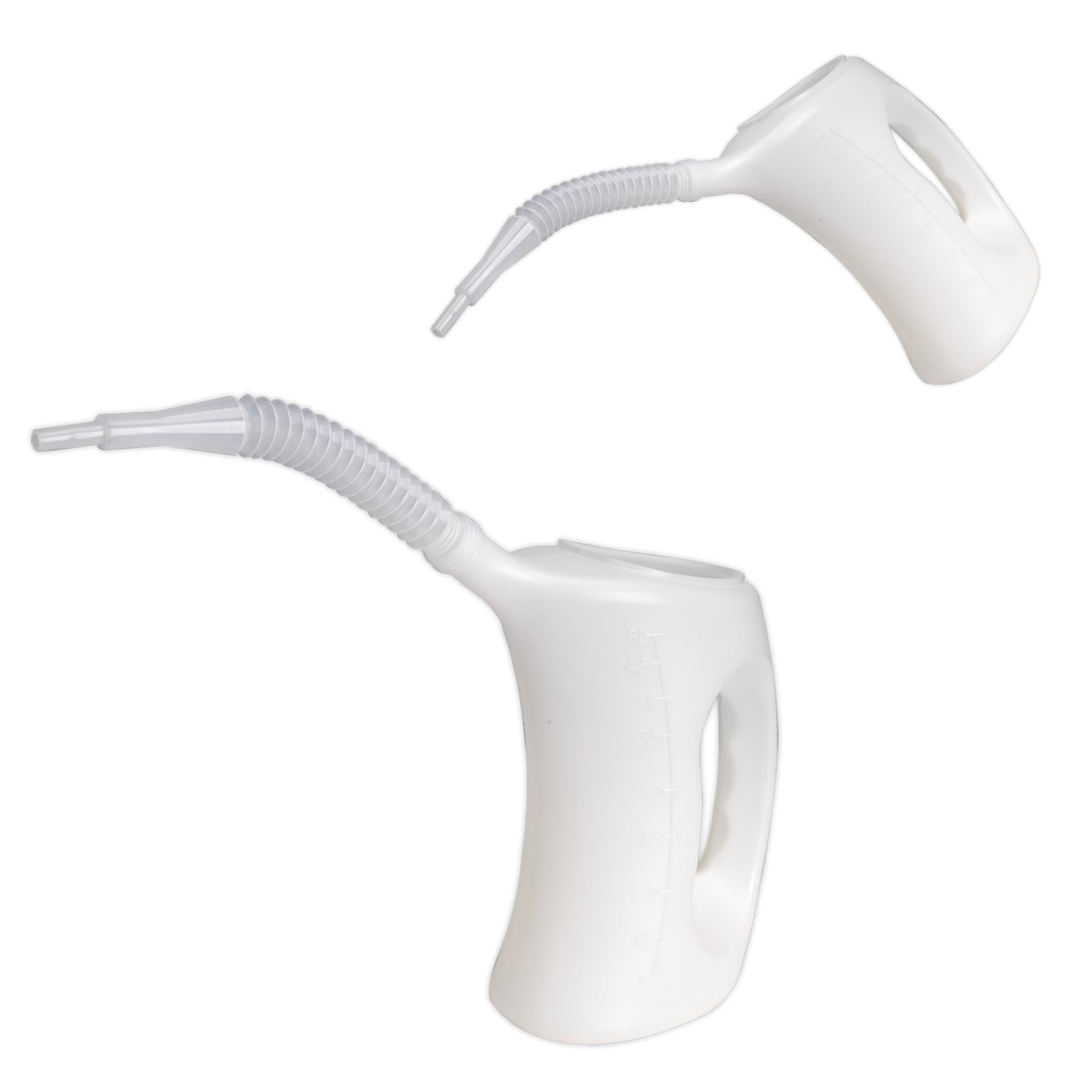Sealey Measuring Jug with Flexible Spout 5L