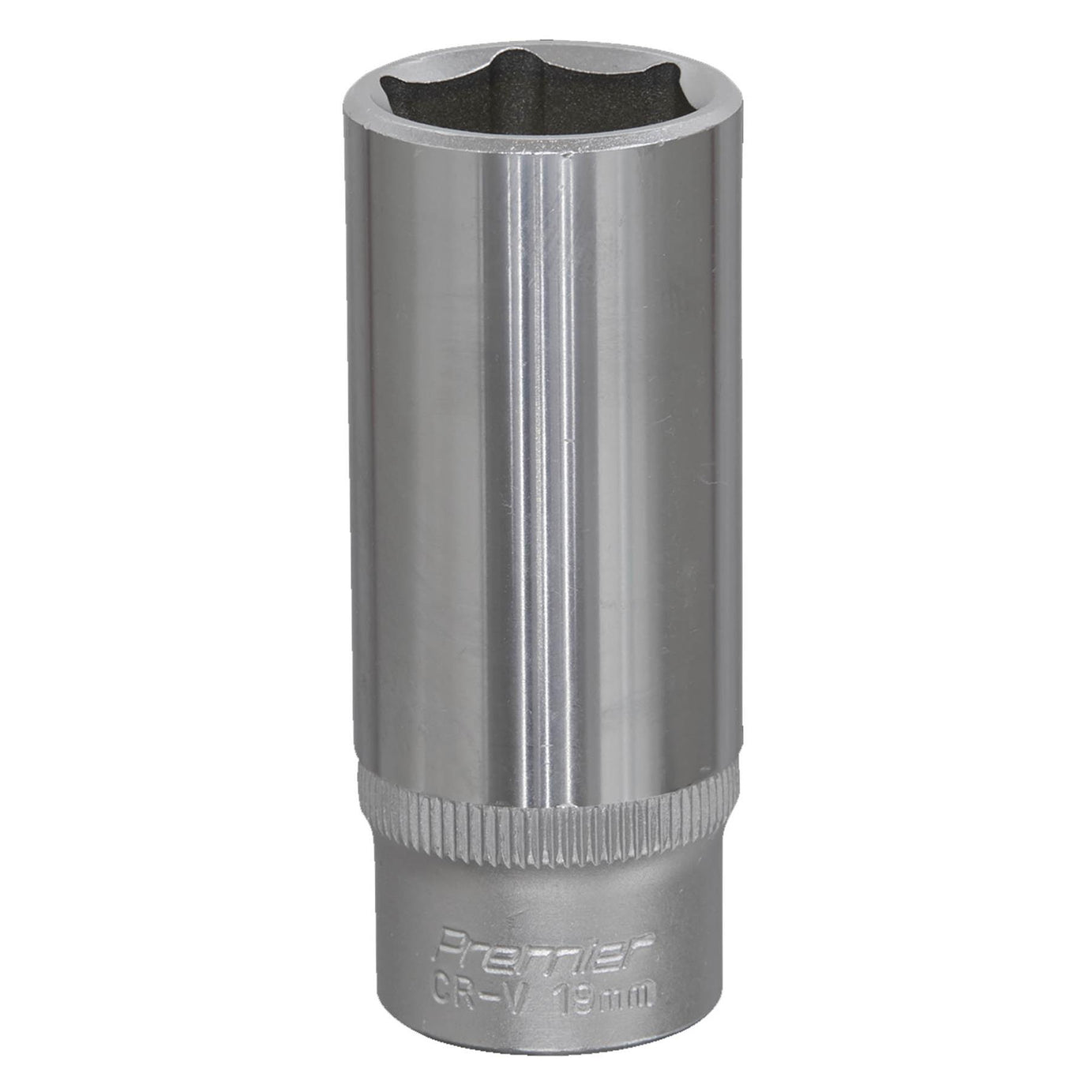 Sealey WallDrive Socket 19mm Deep 3/8"Sq Drive