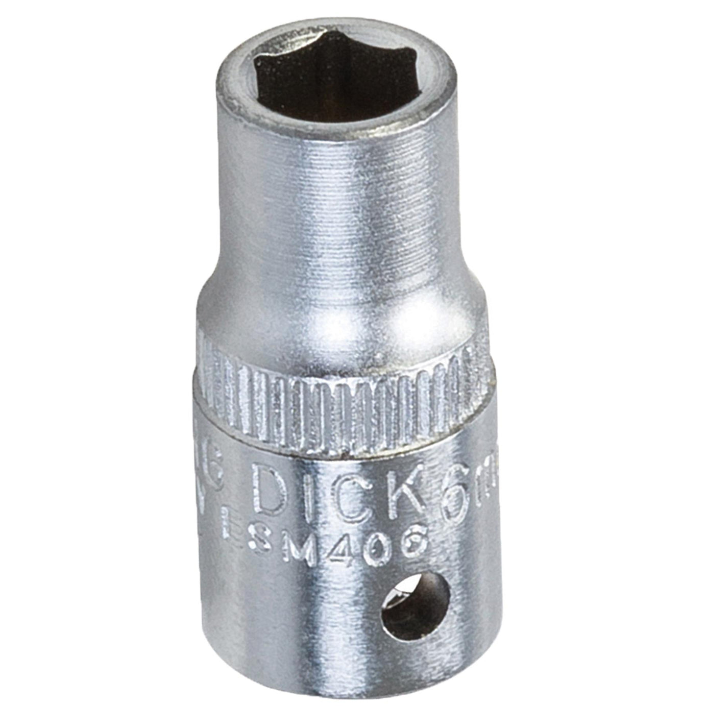 King Dick Socket 1/4" Sd 6pt Metric 6mm