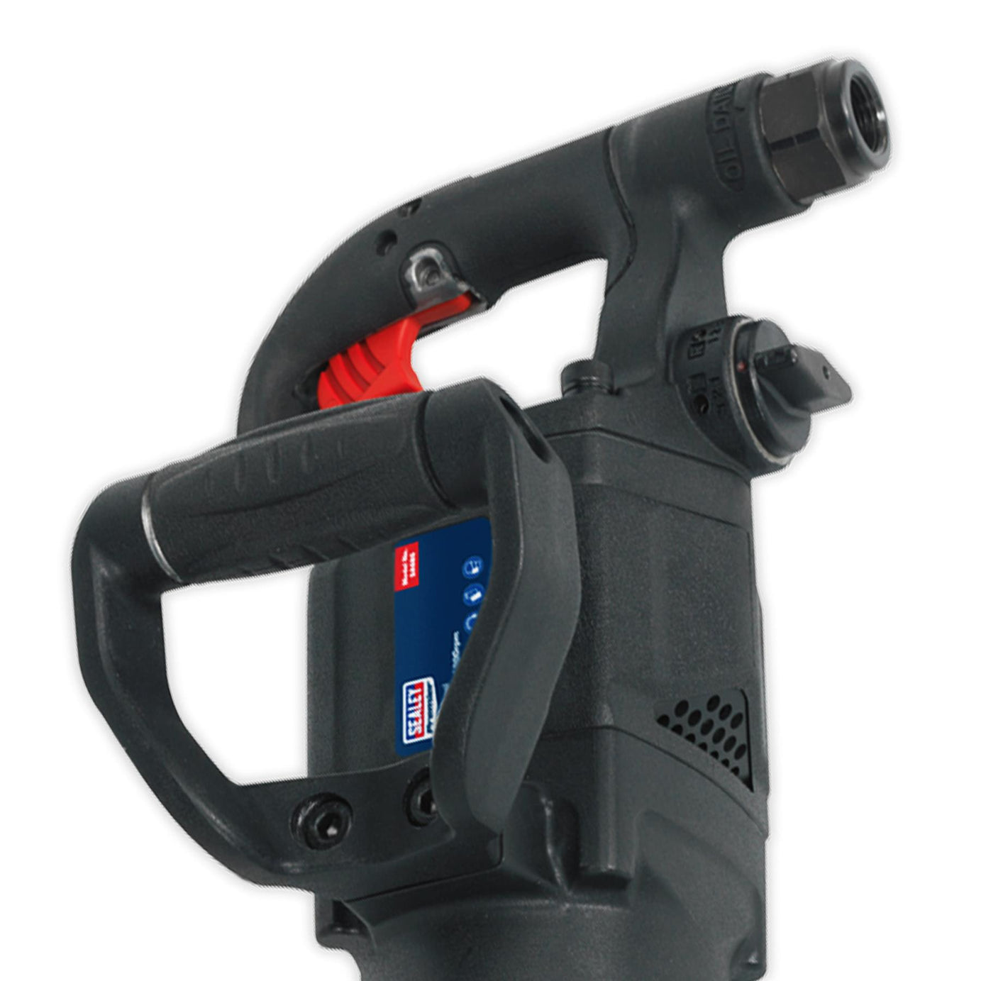 Sealey Air Impact Wrench 1"Sq Drive Twin Hammer - Compact