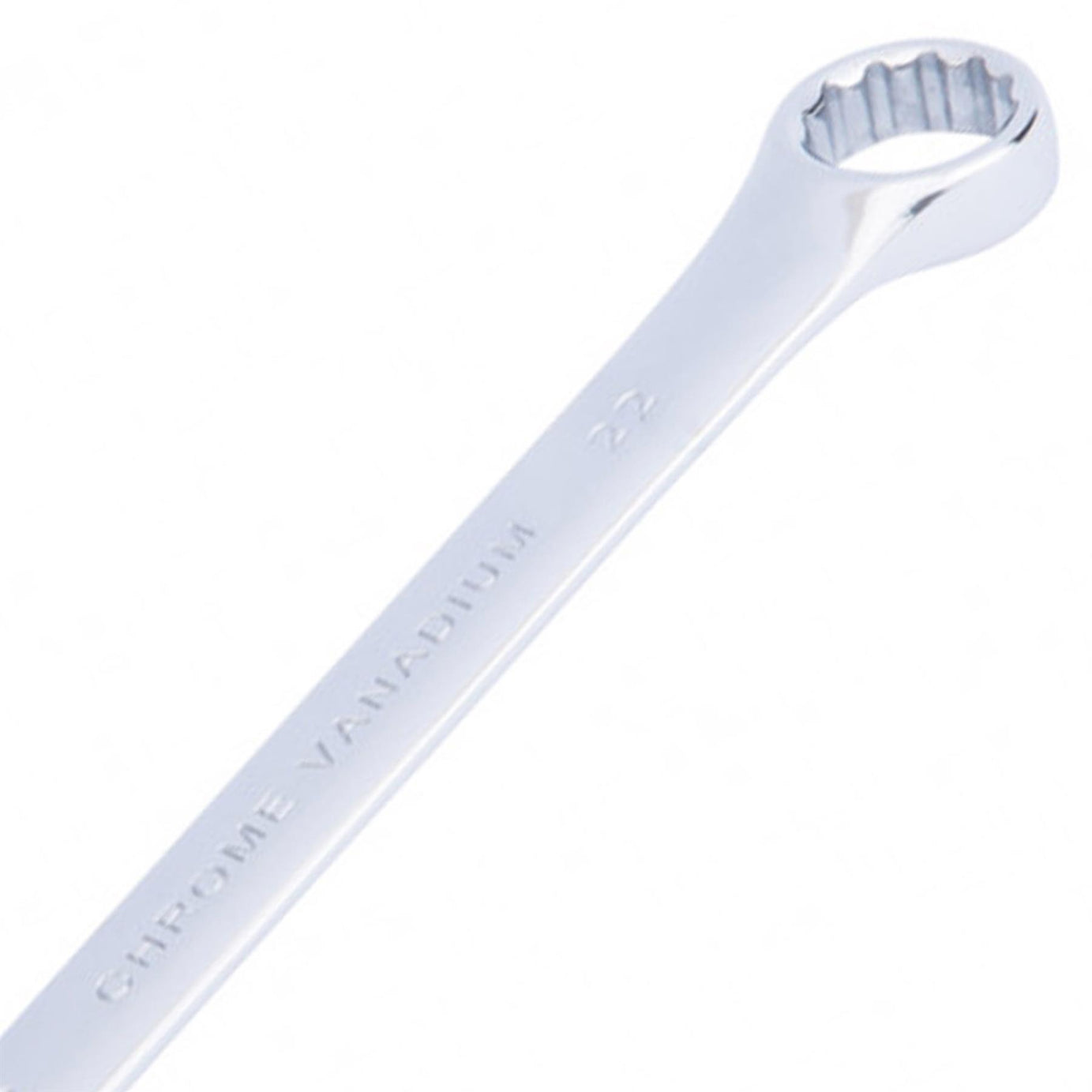 BlueSpot 22mm Fully Polished Chrome Vanadium Spanner Open Ended Head Spanner