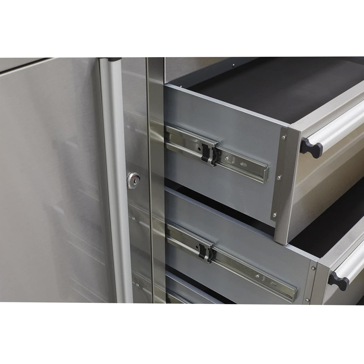 Sealey Mobile Stainless Steel Tool Cabinet 4 Drawer Grey. AP4804SS