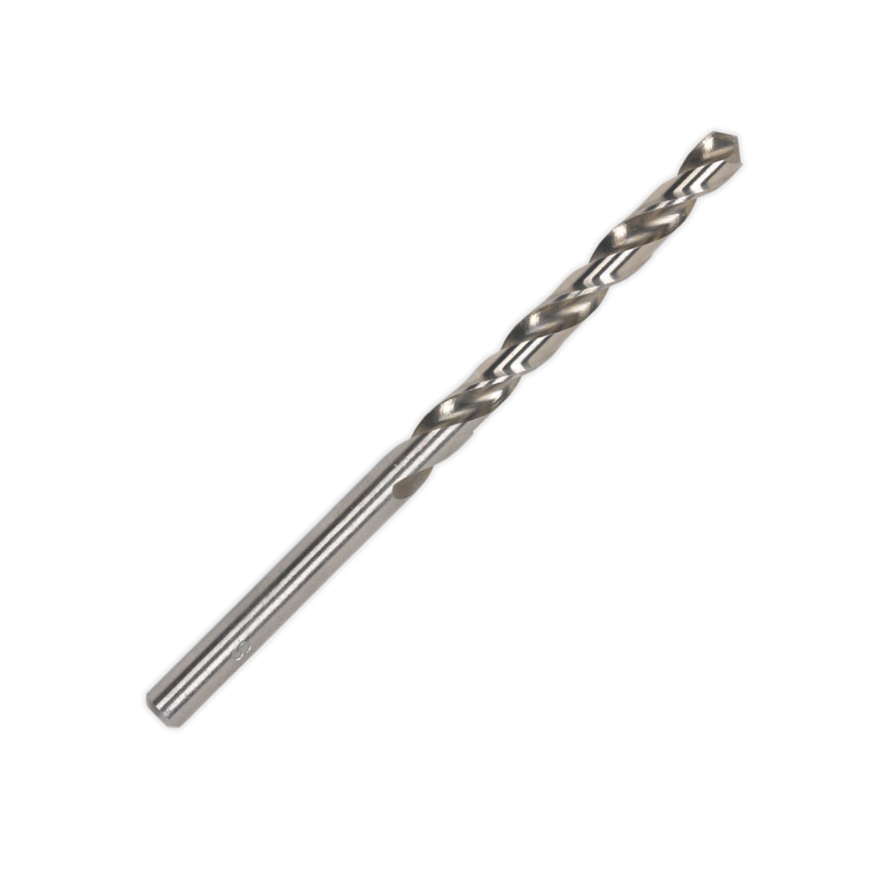 Sealey HSS Fully Ground Drill Bit Ø3/16" Pack of 10