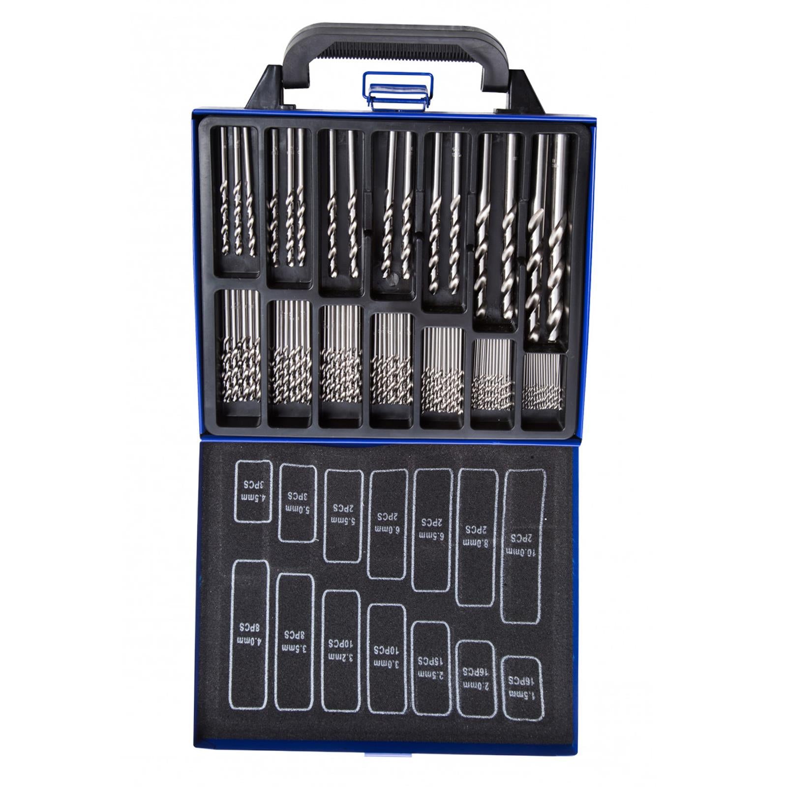 BlueSpot 99Pce Cobalt Drill Bit Set (1.5-10mm) M35 Steel Bit Thick Strong Material Drill