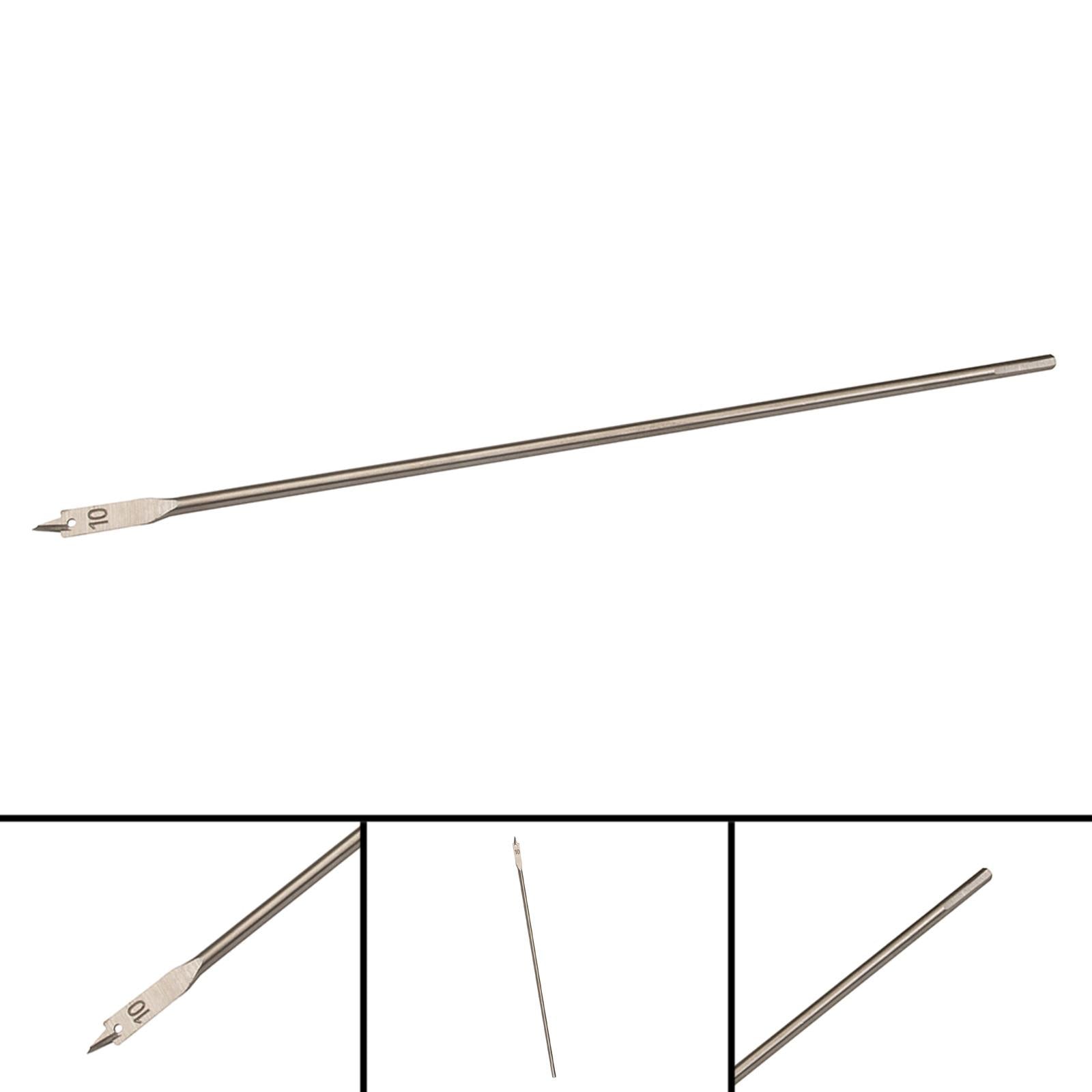 400mm Extra Long Bit Drill Flat Wood Spade Hole Cutter Saw 10mm Quality