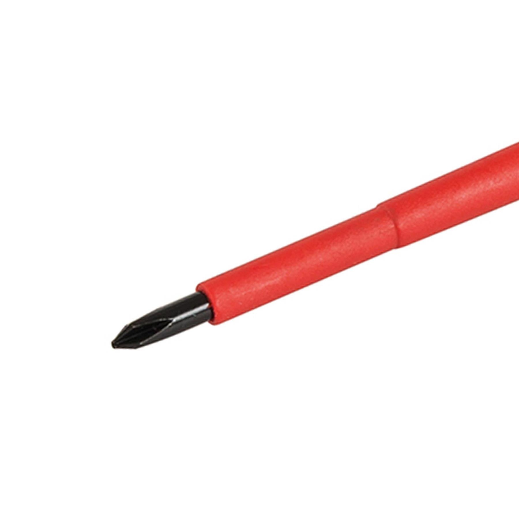 VDE Soft-Grip Electricians Screwdriver Phillips Ergonomic Handles PH1 x 80mm