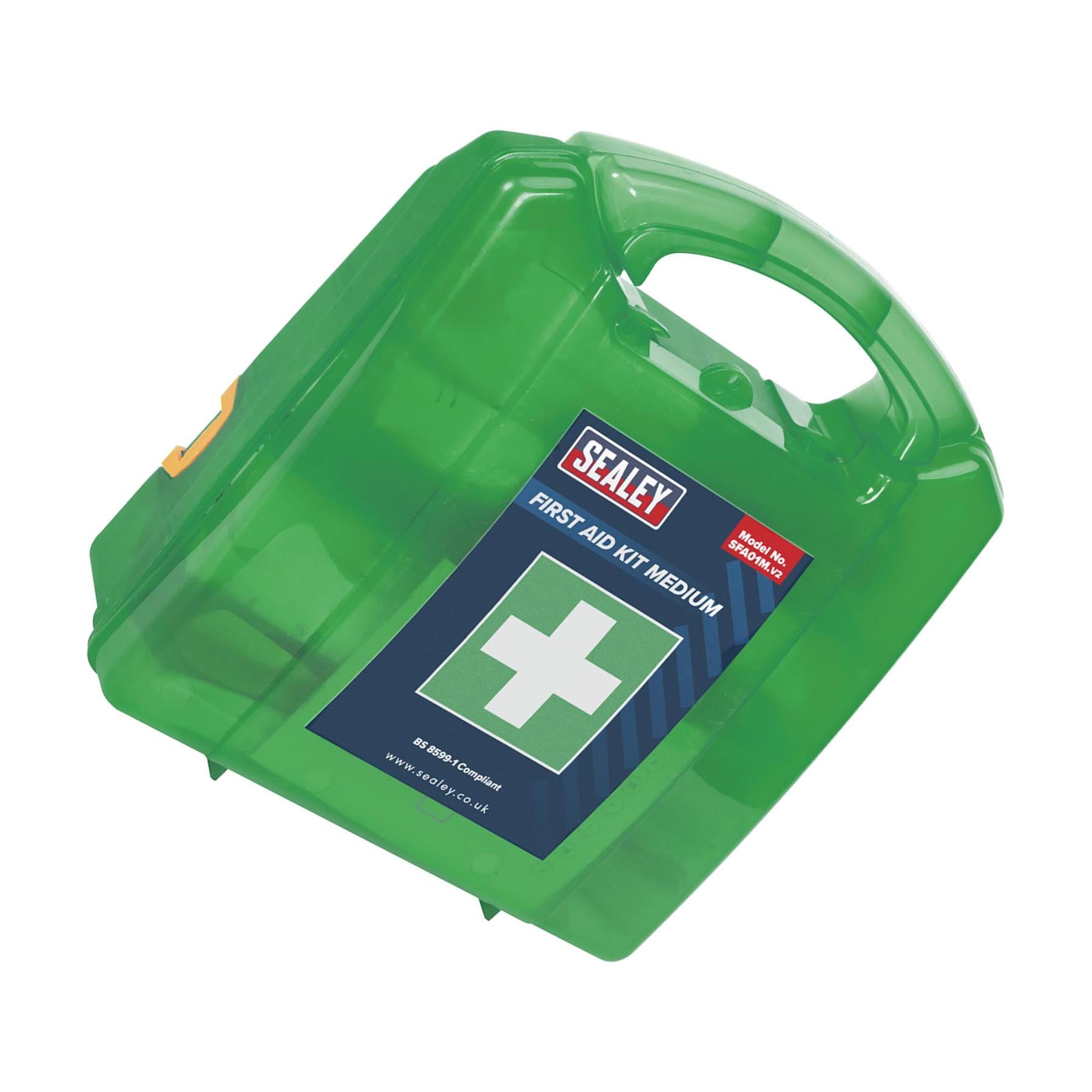 Sealey First Aid Kit Medium - BS 8599-1 Compliant