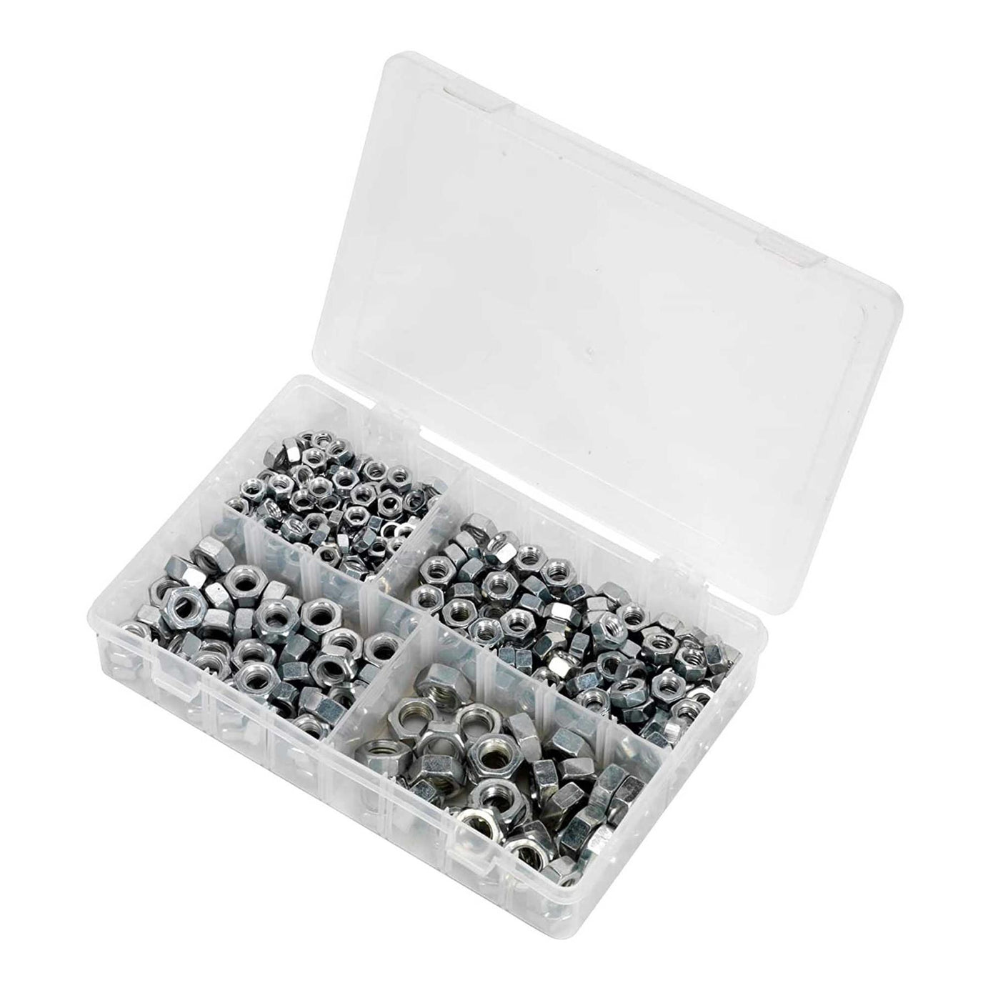 Sealey Steel Nut Assortment 320pc 1/4"-1/2"UNC