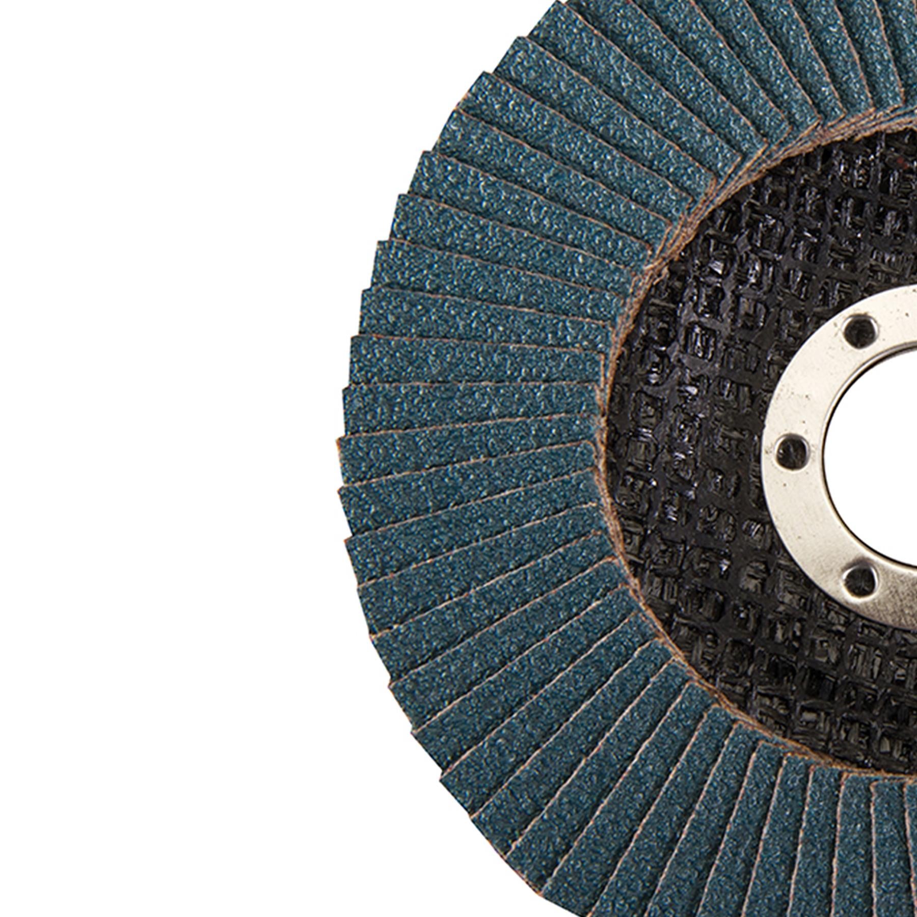 Zirconium Flap Disc 115mm Sanding DIY 60 Grit Professional Hand Tool