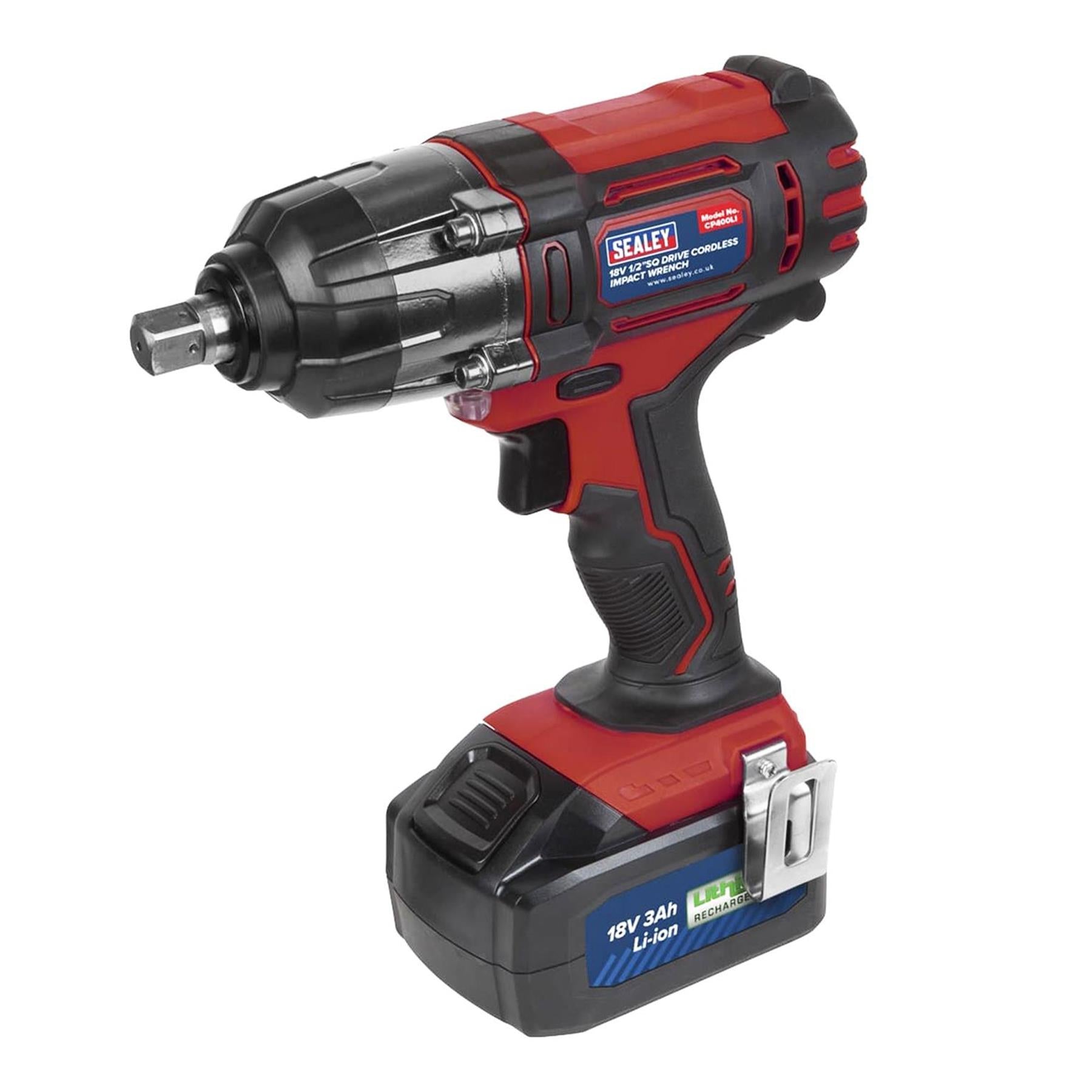 Sealey CP400LI 18V 1/2"Sq Drive Cordless Impact Wrench