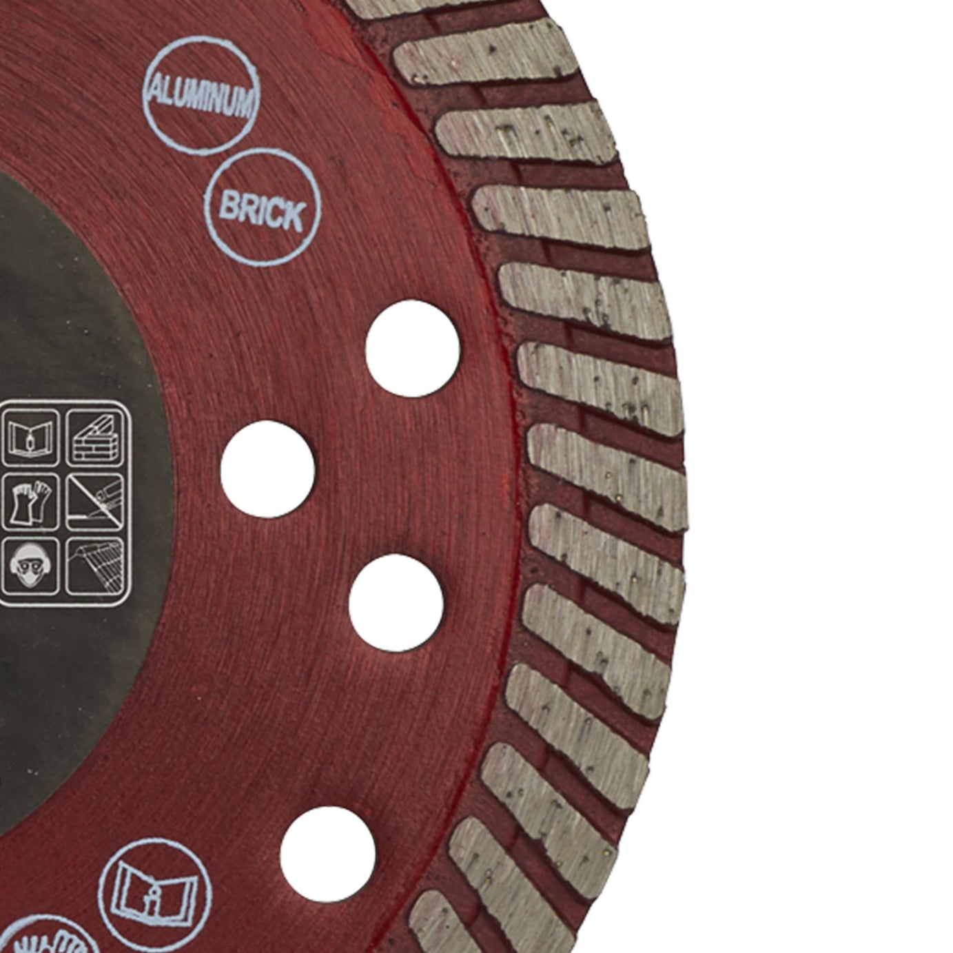 Sealey Turbo Allmat Diamond Blade 115 x 22mm Steel and cast iron.