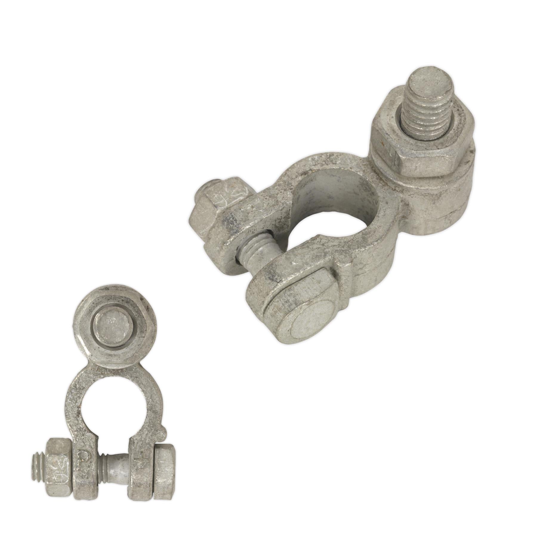 Sealey Battery Terminal - Post with Washer & Nut 24V Pos Pack of 5