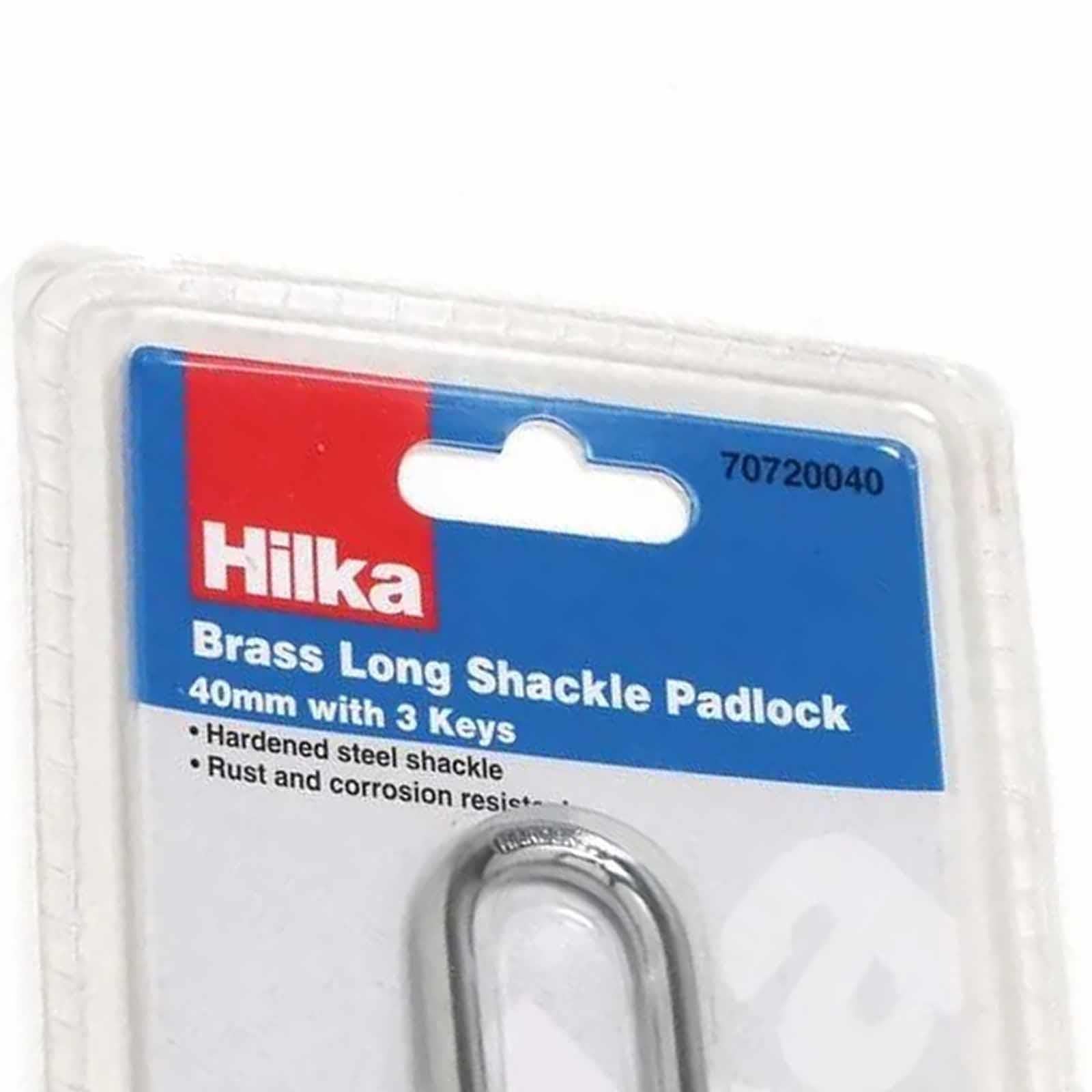 Brass Long Shackle Padlock