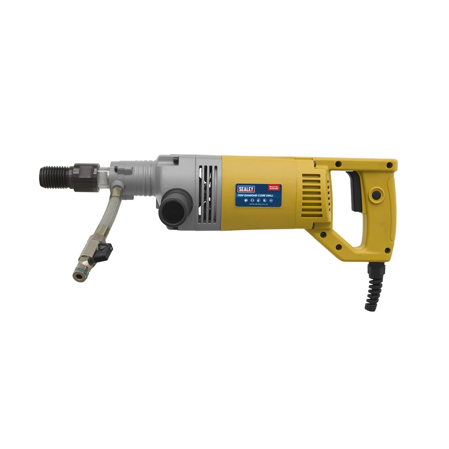 Sealey Diamond Core Drill 110V Lightweight & Compact Unit