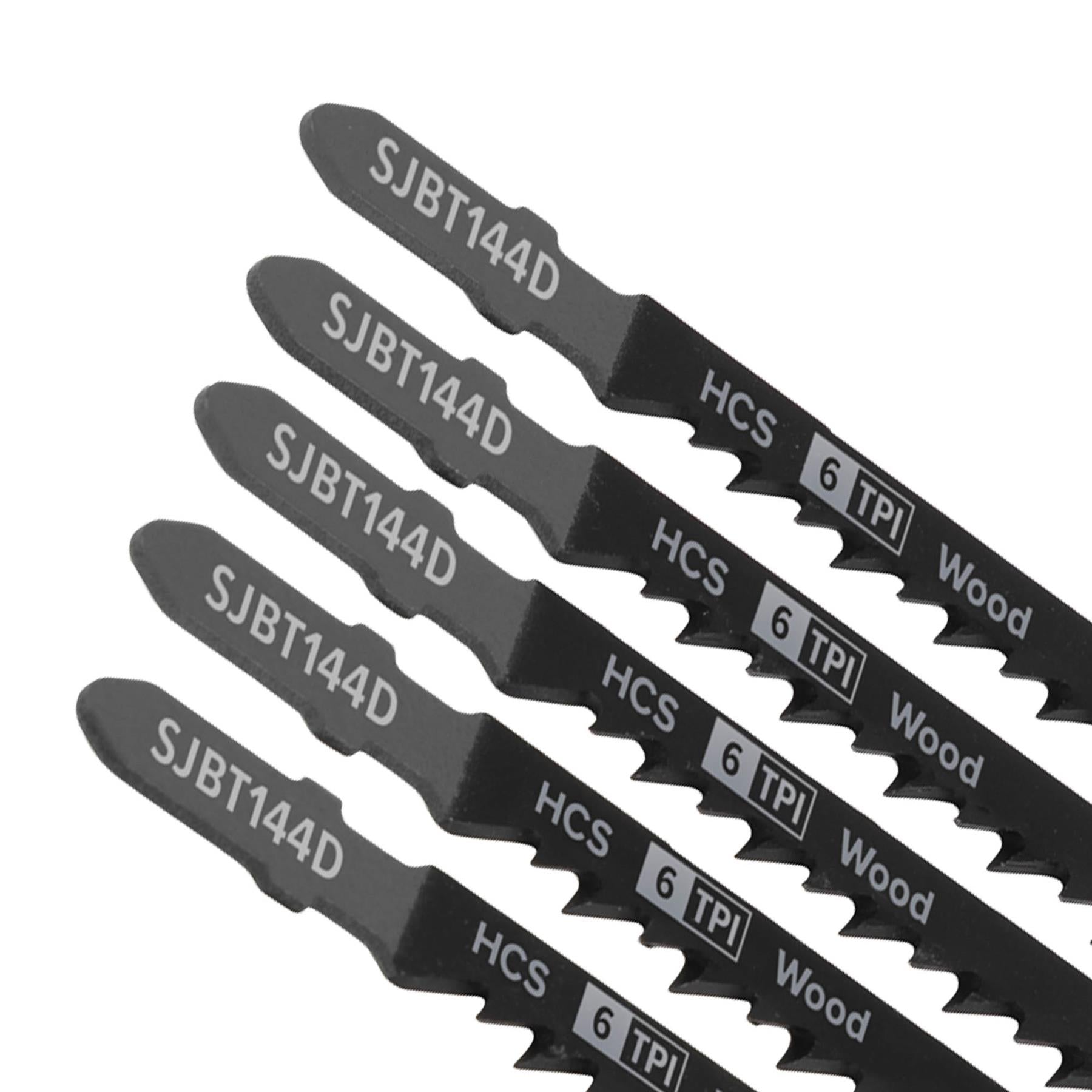 Sealey Jigsaw Blade General Wood 100mm 6tpi - Pack of 5