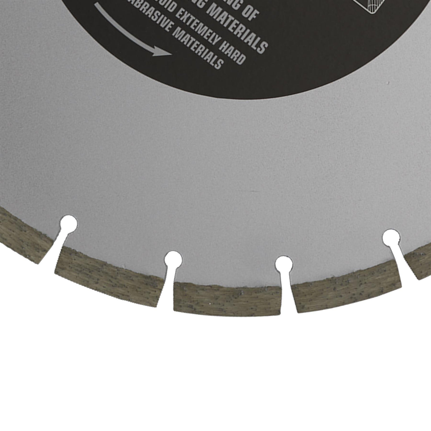 Silver Easy Cut Diamond Blade 300 x 20mm. Sealey
