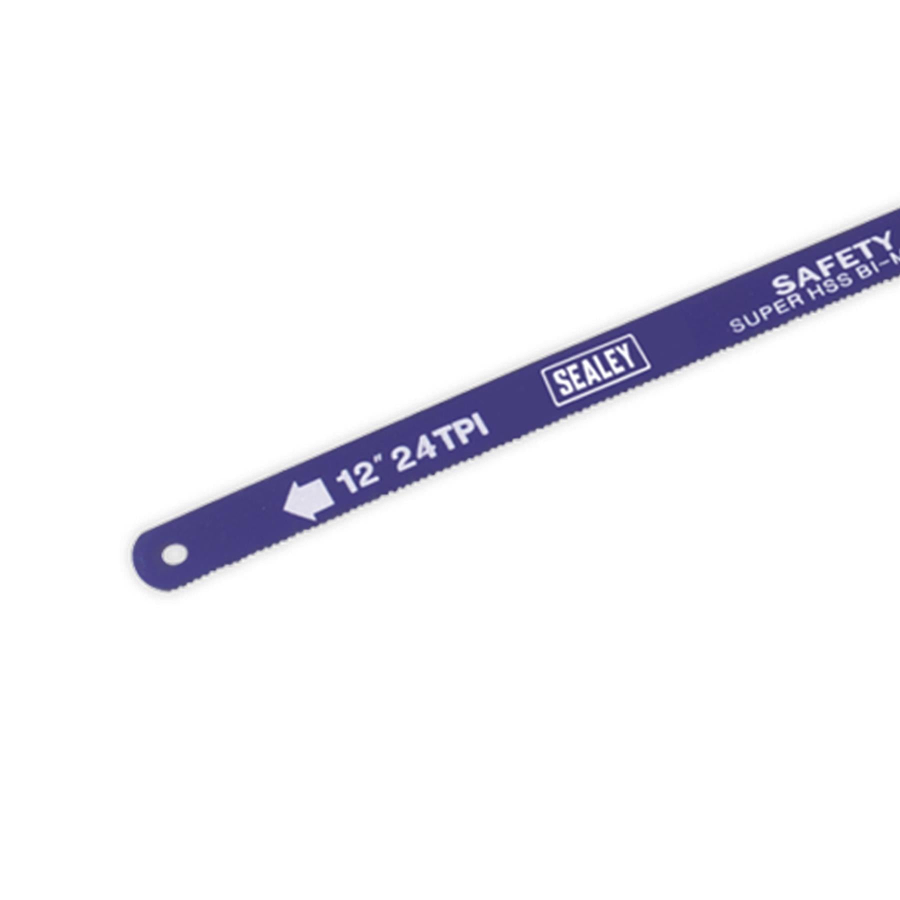 Sealey Hacksaw Blade 300mm HSS Bi-Metal 24tpi Pack of 50