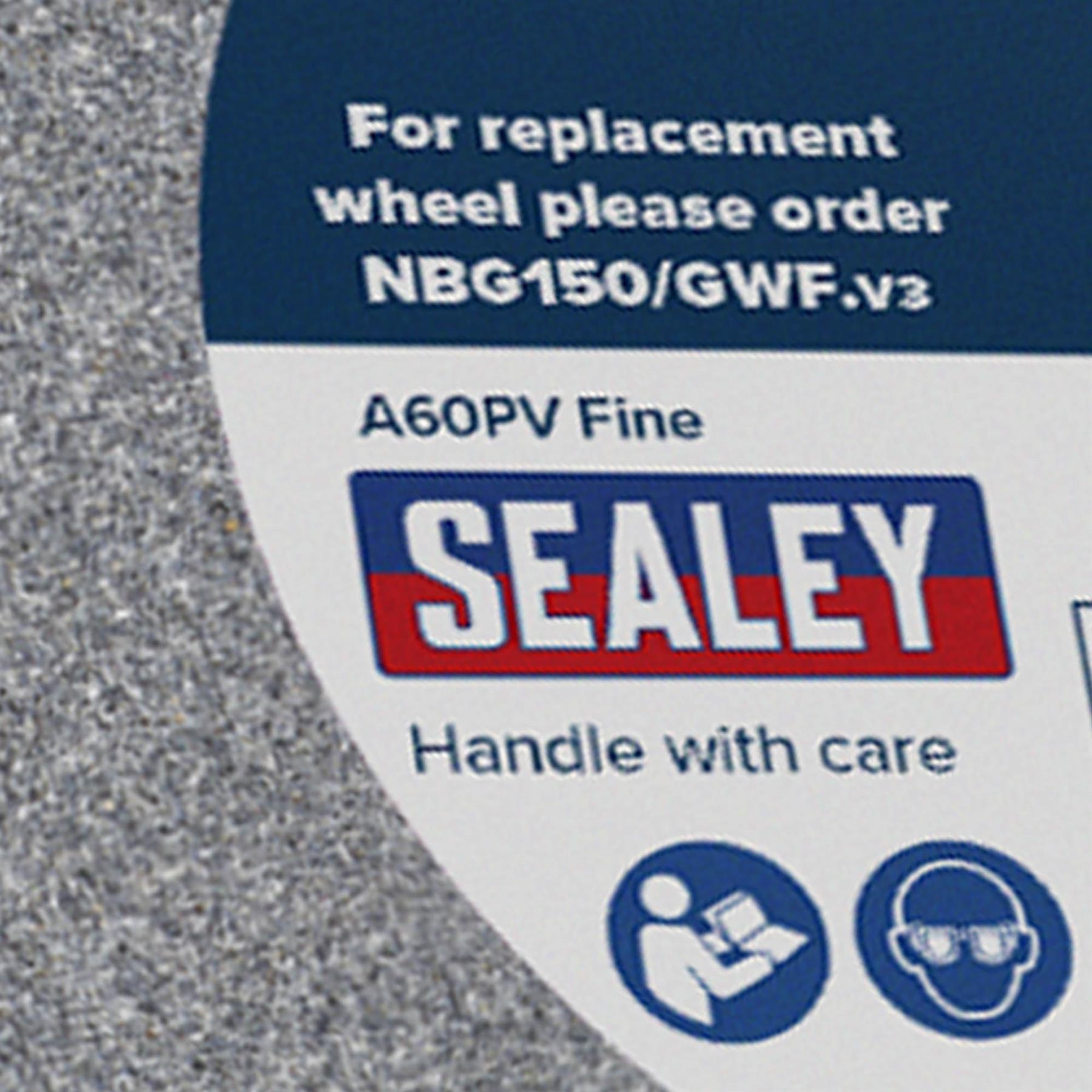 Sealey Grinding Stone �150 x 16mm 13mm Bore A60P Fine