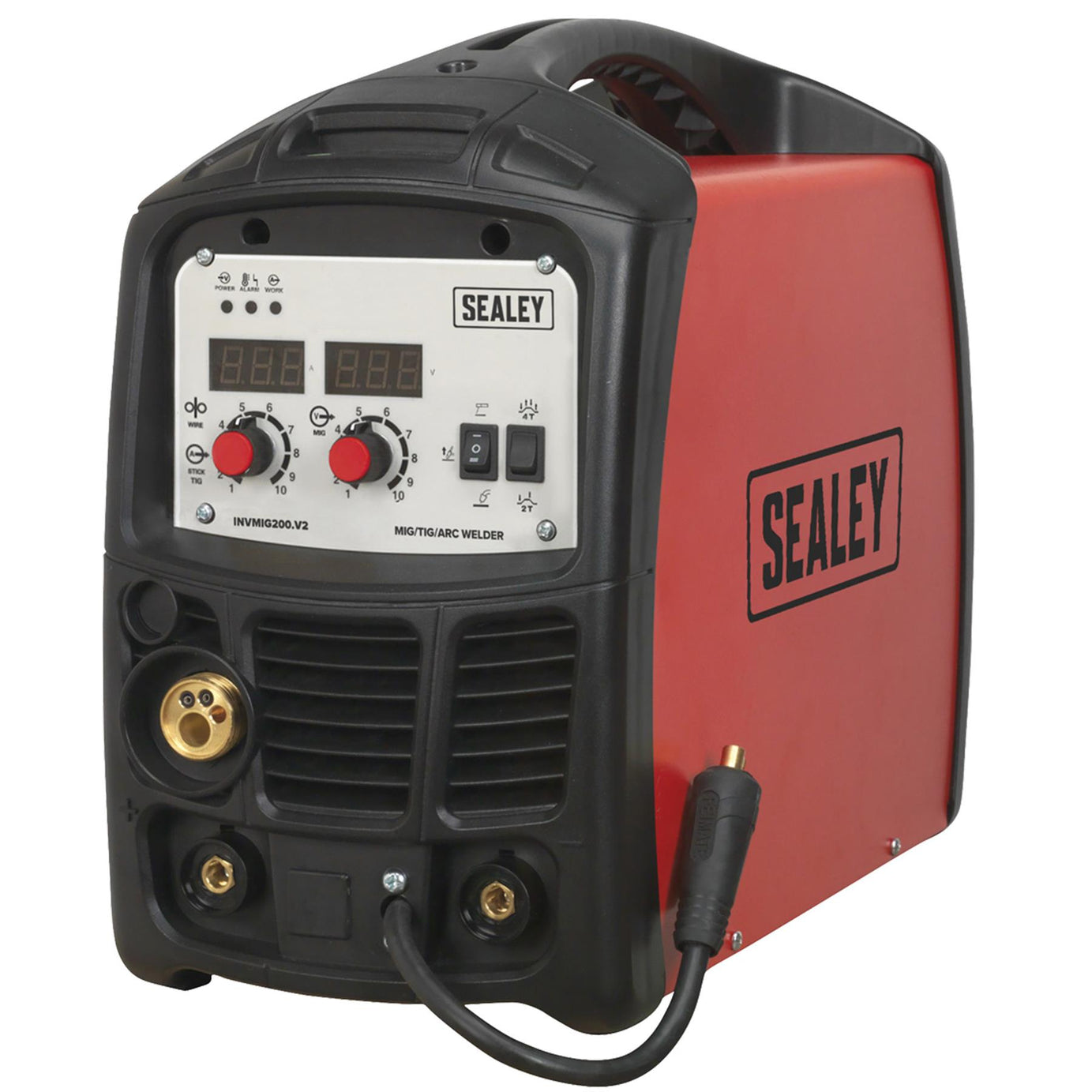 Sealey Inverter Welder MIG, TIG & MMA 200A Stainless steel, cooper, nickel,