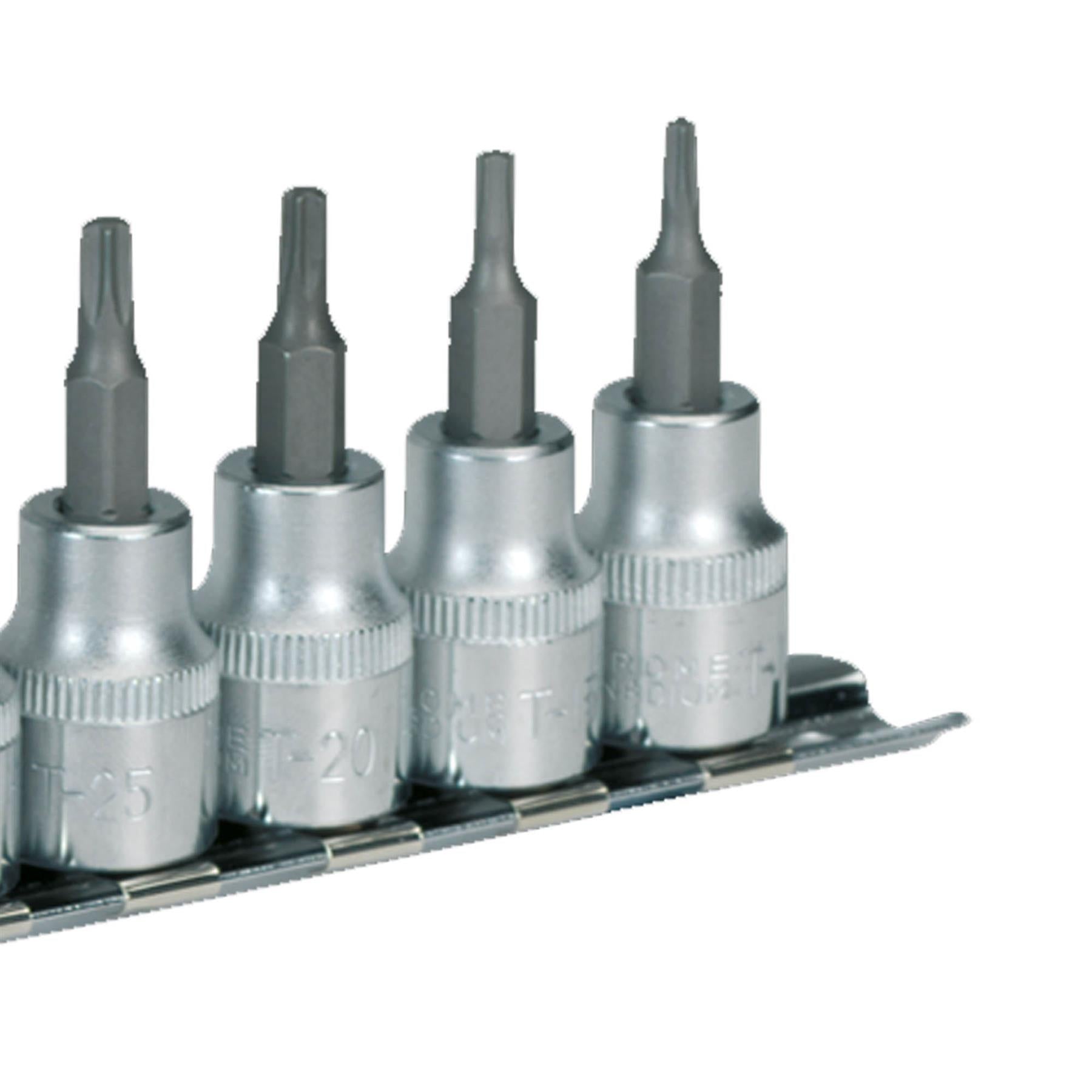 Sealey TRX-Star* Socket Bit Set 10pc 3/8"Sq Drive