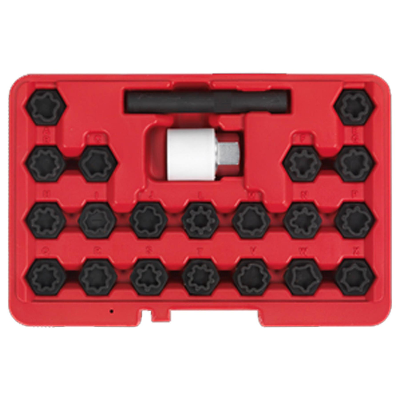 Sealey Locking Wheel Nut Key Set 22pc - Audi