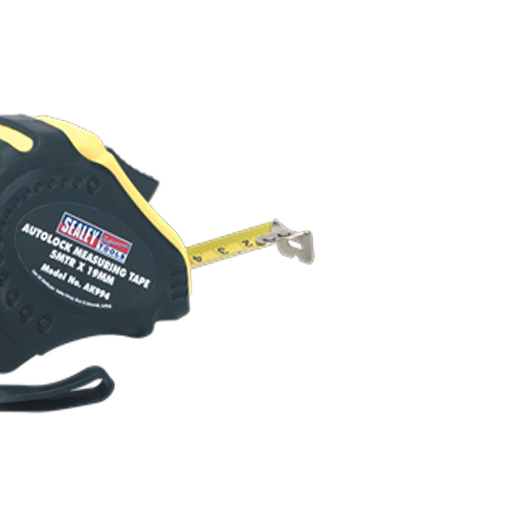Sealey Autolock Tape Measure 5m(16ft) x 19mm - Metric/Imperial